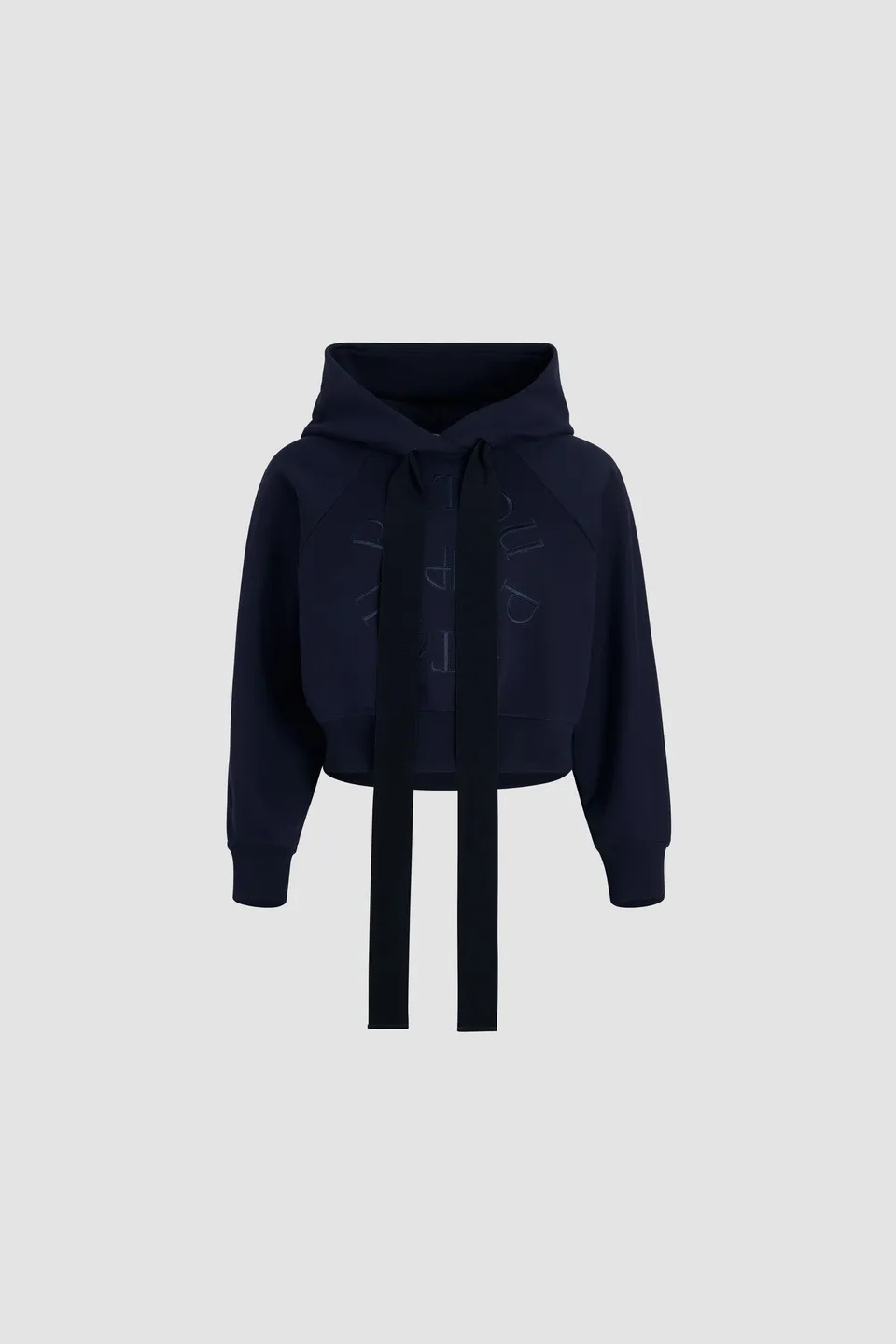 Patou JE069 sweat capuche Navy Black taille M coton bio