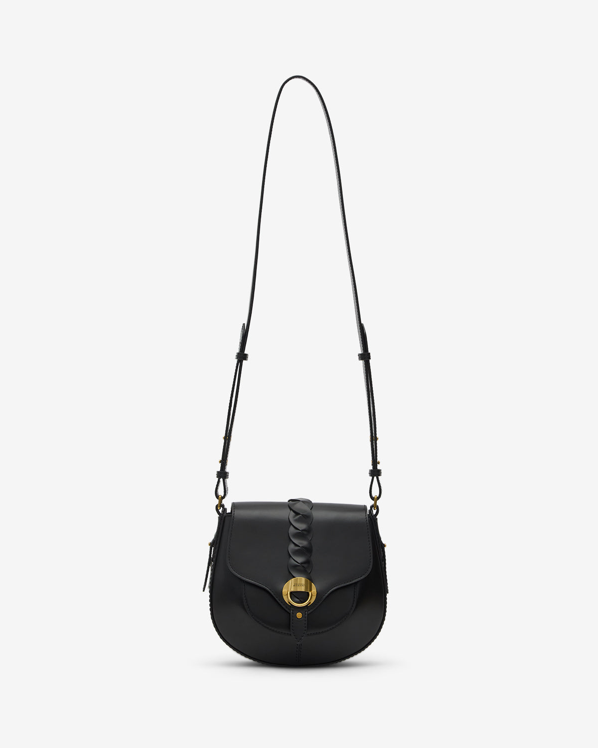 Isabel Marant Altay Small sac cuir bandoulière noir