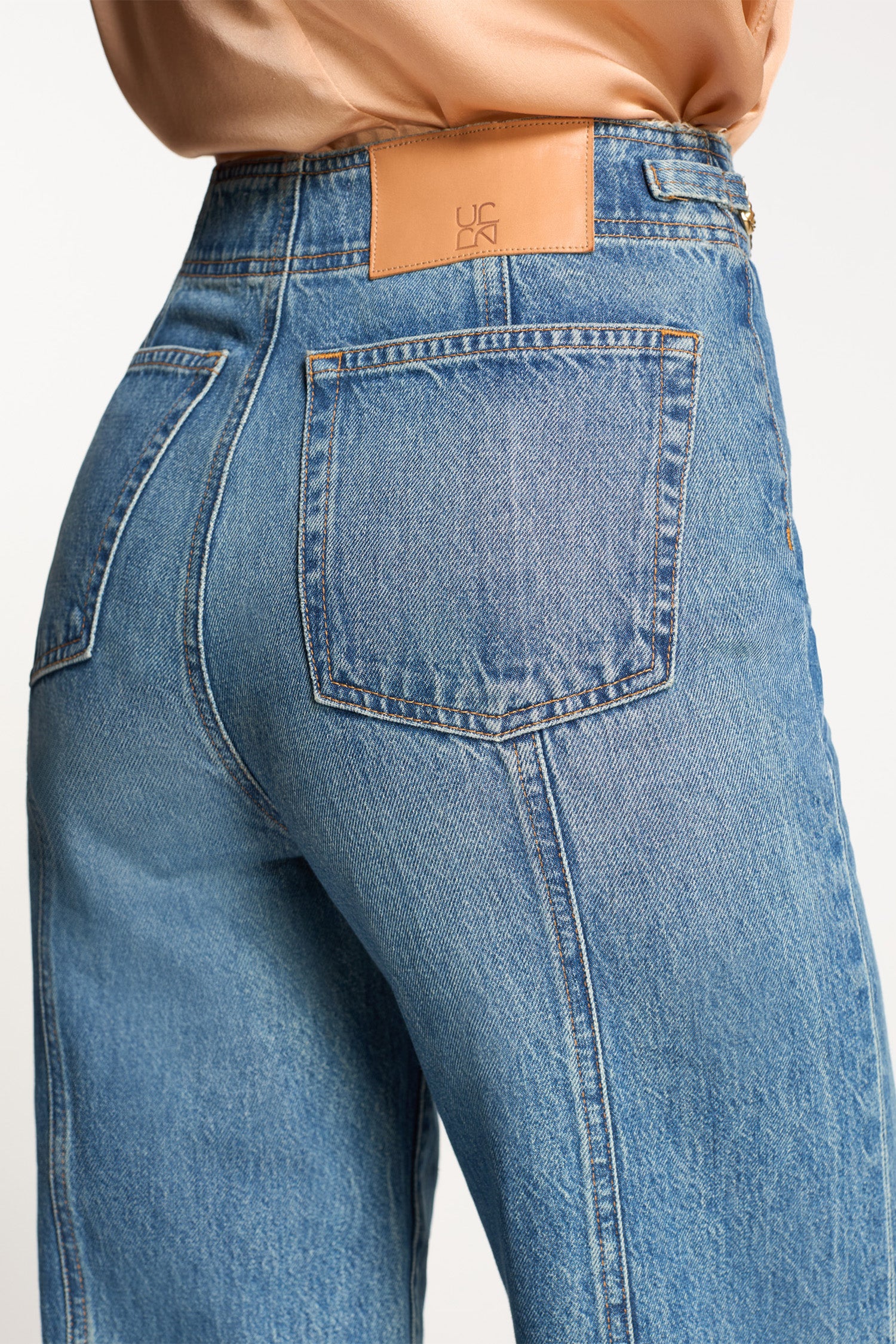 Ulla Johnson Delphine jean flare danube indigo