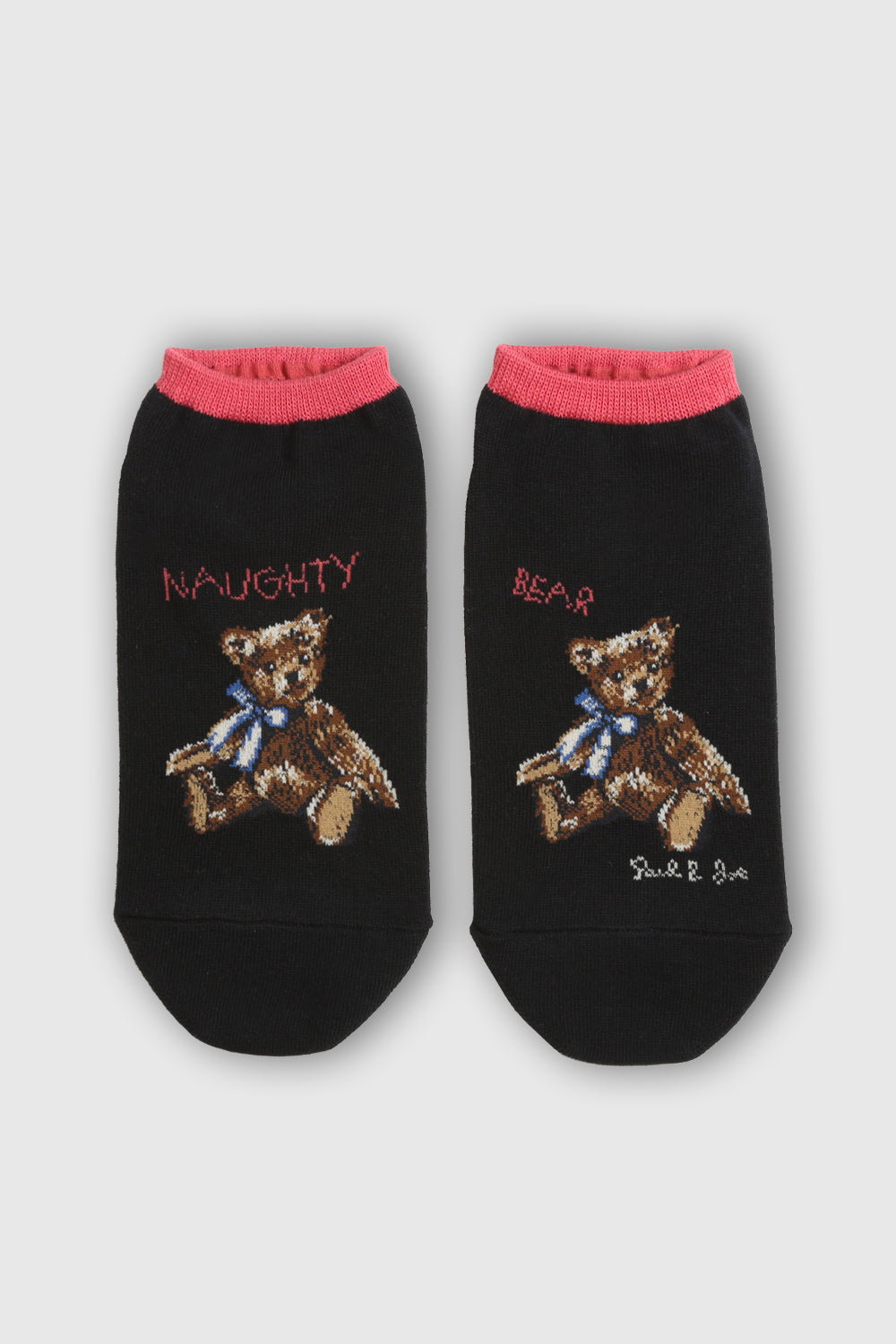 Paul & Joe Naughty Bear chaussettes lilas 36-39 coton