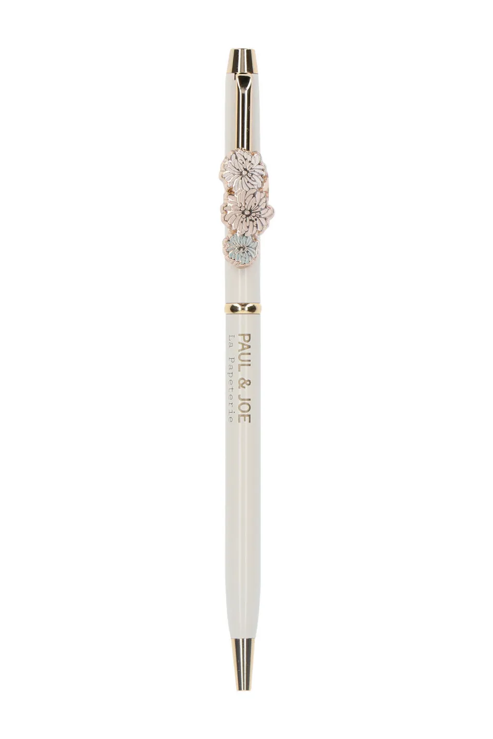 Paul & Joe Papeterie stylo bille blanc TU motif fleur