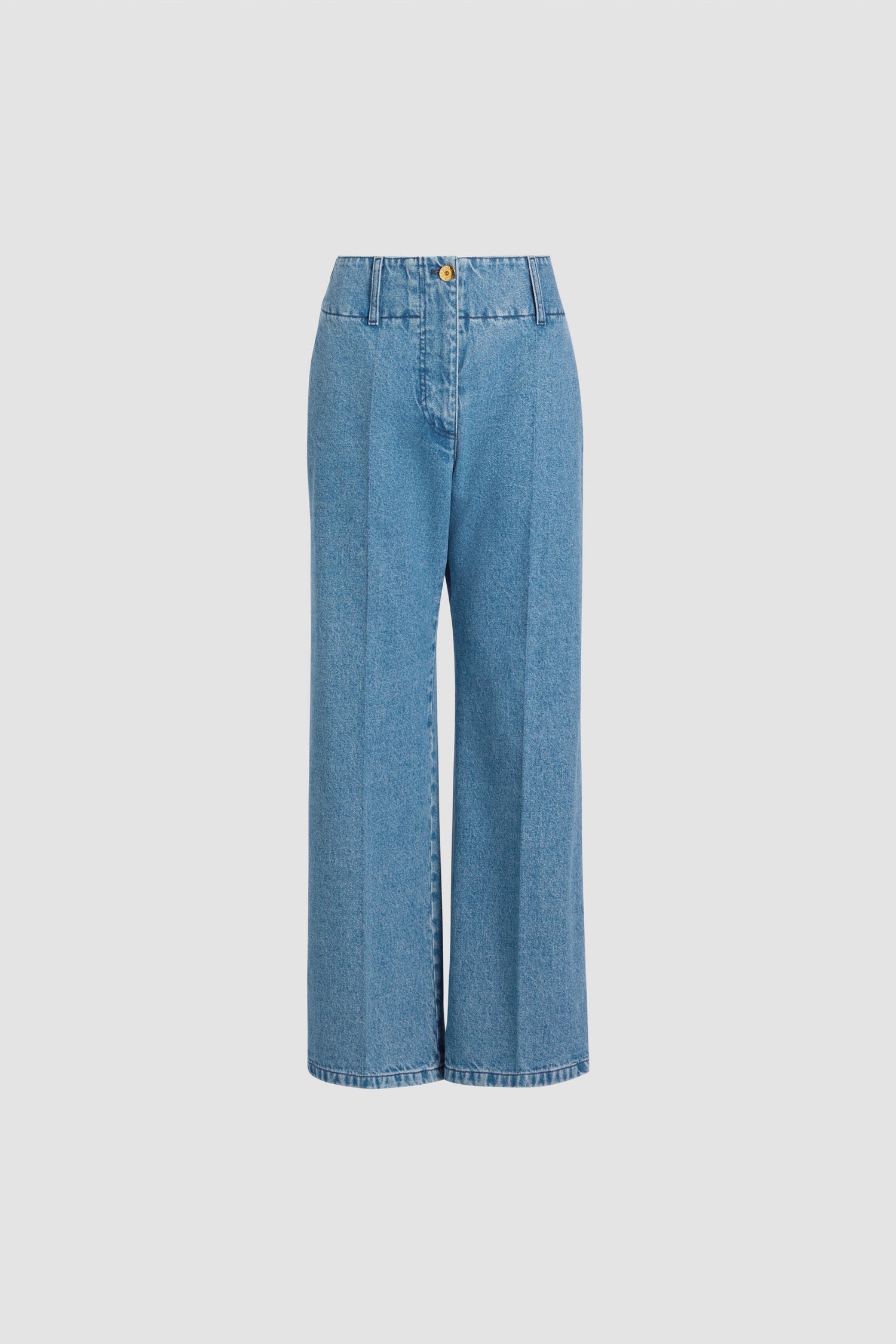 Patou TR044 pantalon jean denim bleu heritage femme