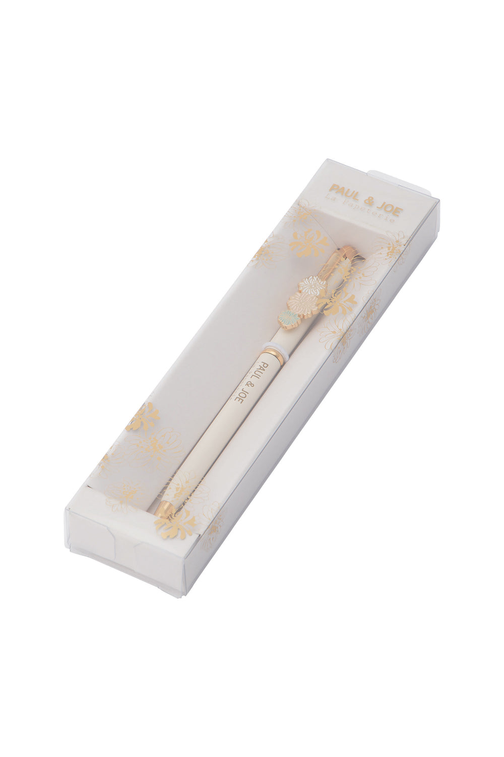 Paul & Joe Papeterie stylo bille blanc TU motif fleur
