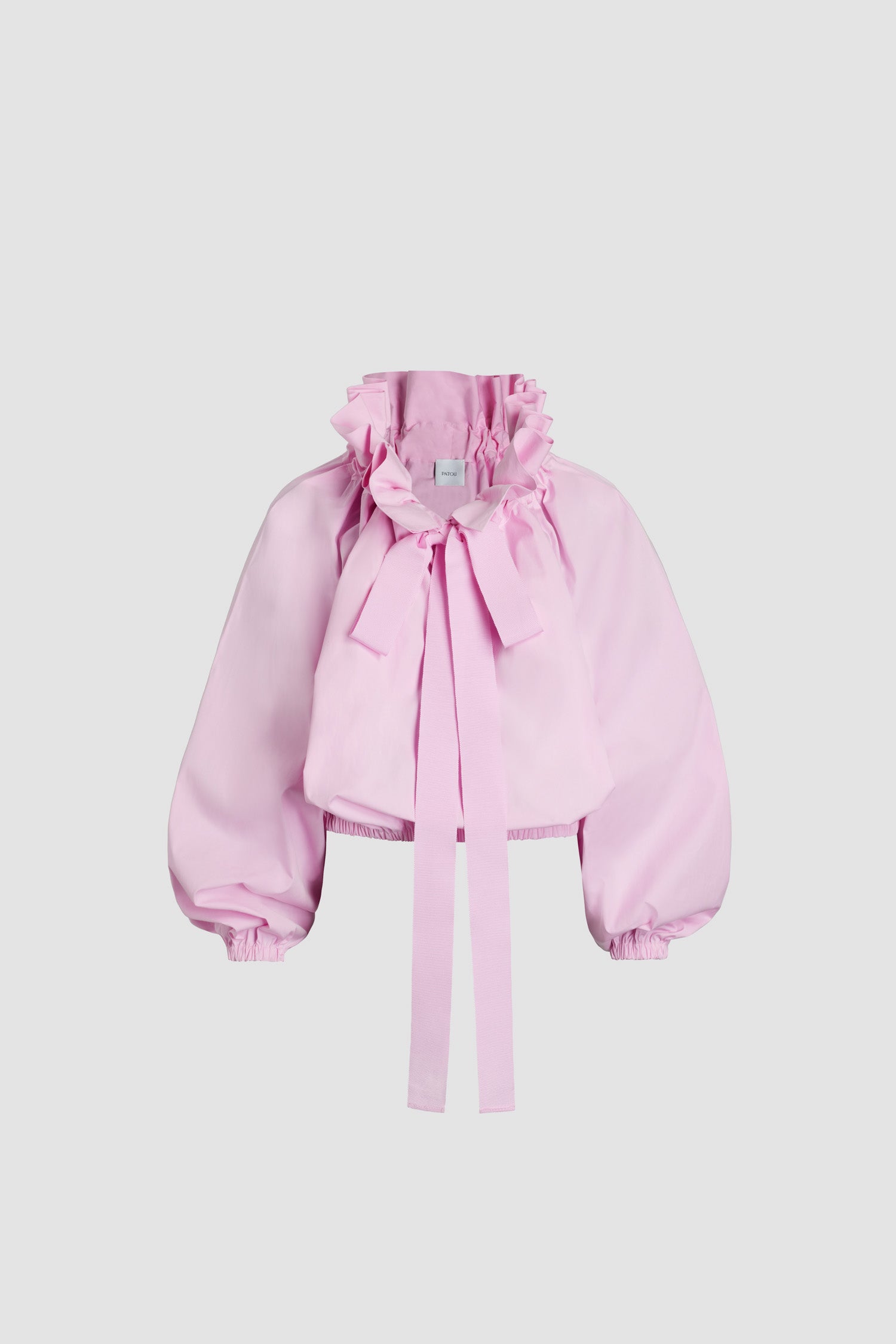Patou TO0170017425P top noué rose coton bio