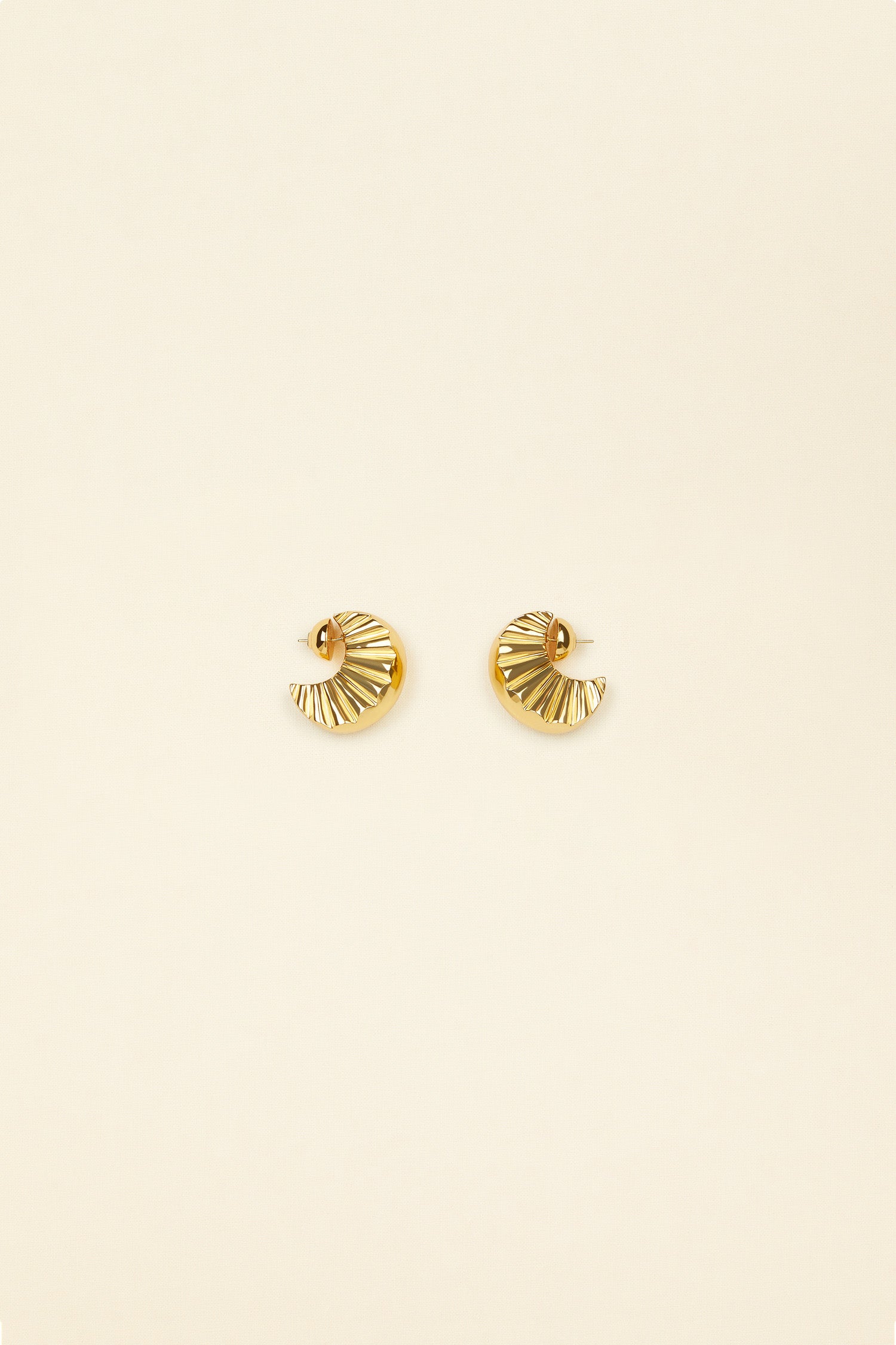 Patou Jewellery Small Mandarine boucles d'oreilles doré TU