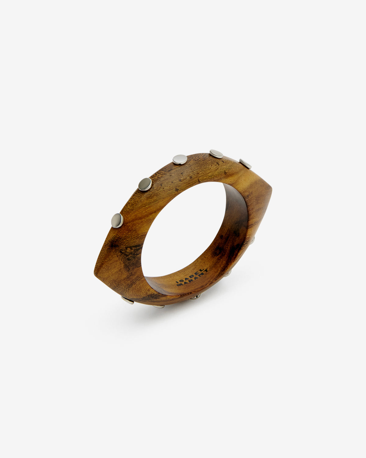 Isabel Marant Layla Bracelet bois havane-argent