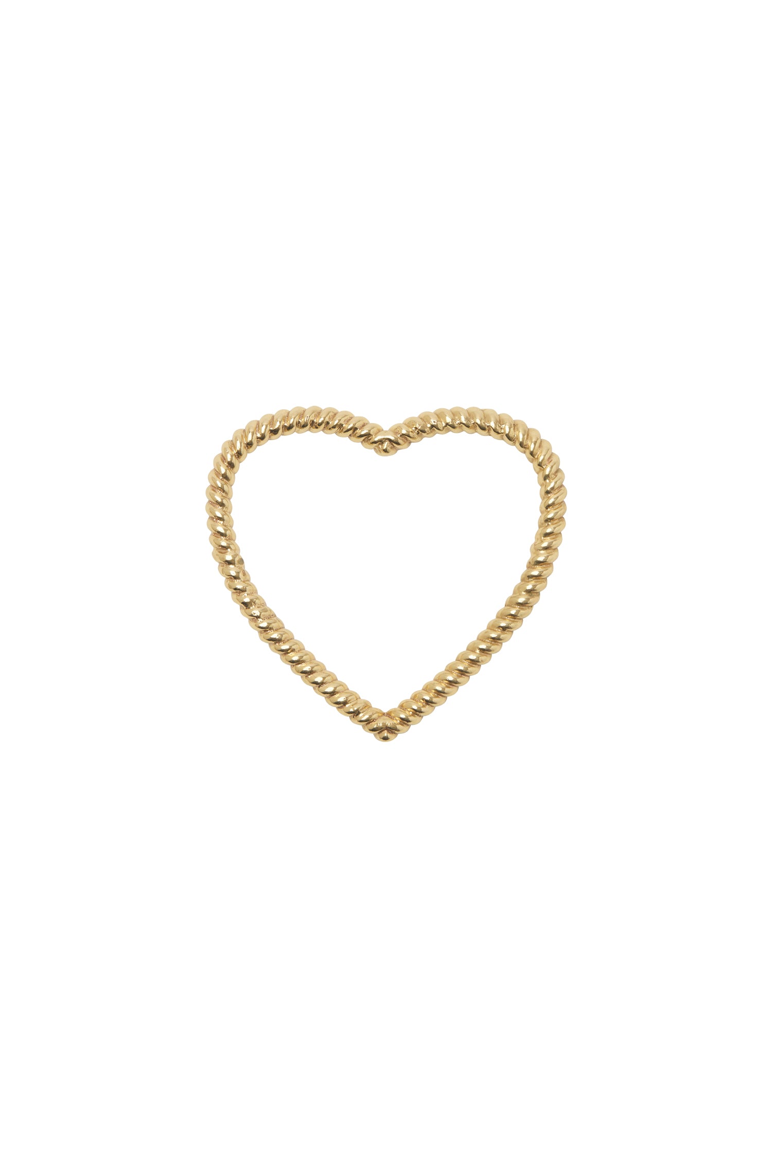 Alemäis Django Rope Heart bracelet doré taille unique
