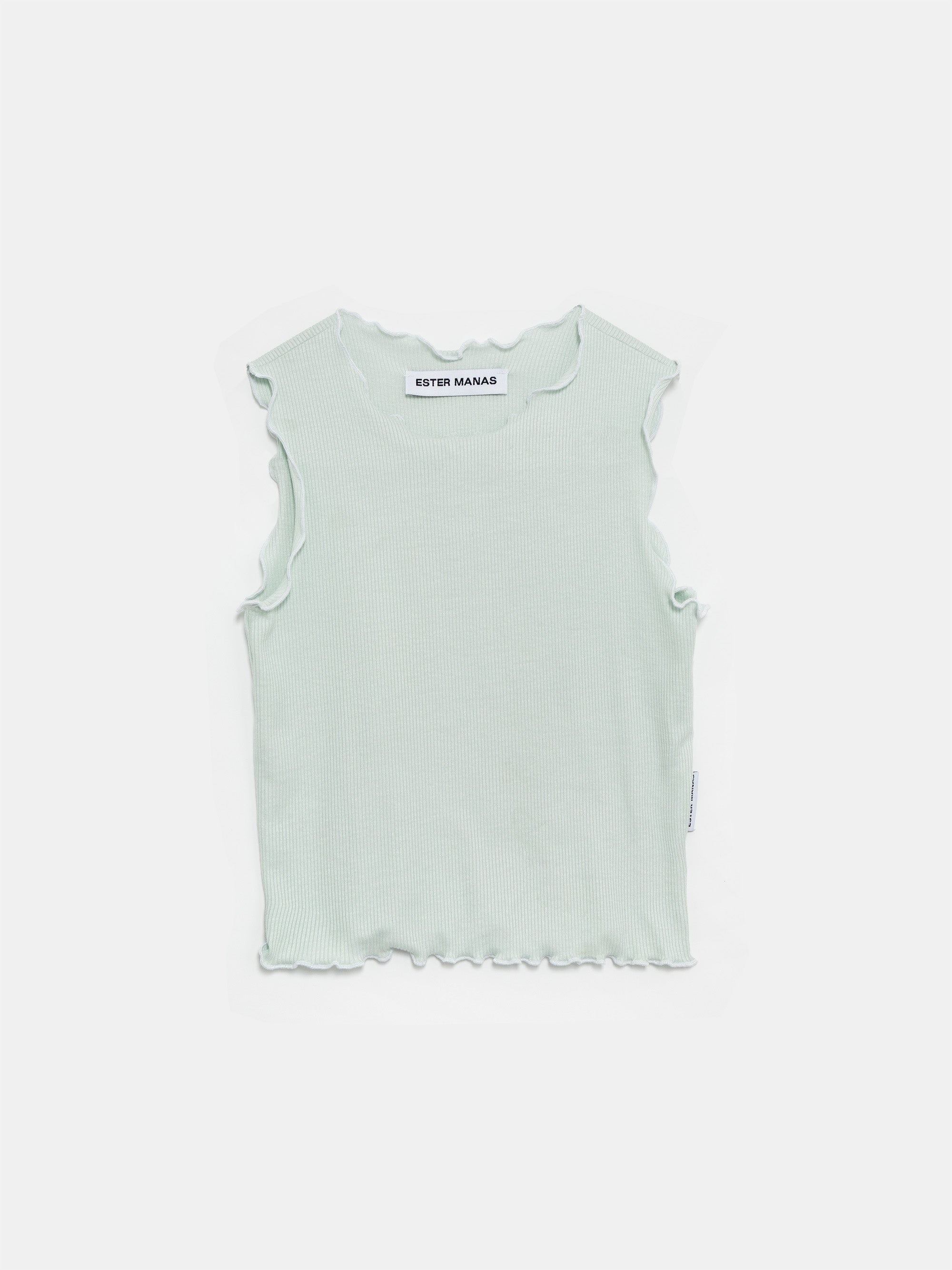 Ester Manas Mini Manas Tank Top menthe 98-104