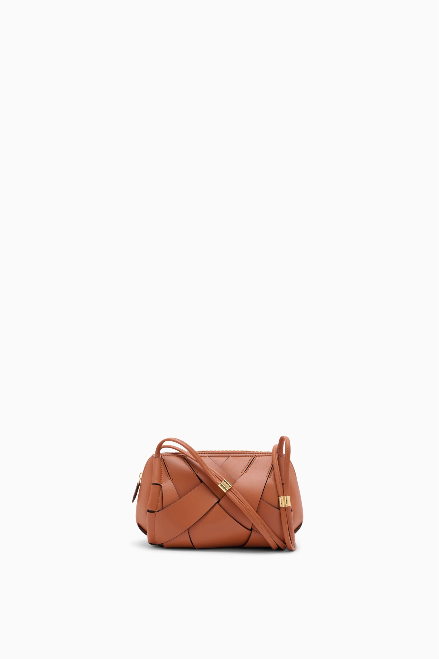 Ulla Johnson Charlotte sac caméra Sierra cuir marron OS