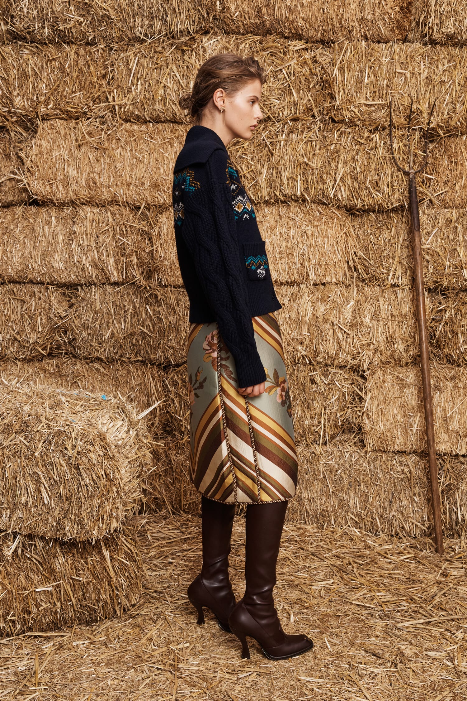 Alemaïs Patsy Knit Cardigan gilet laine mérinos taille M