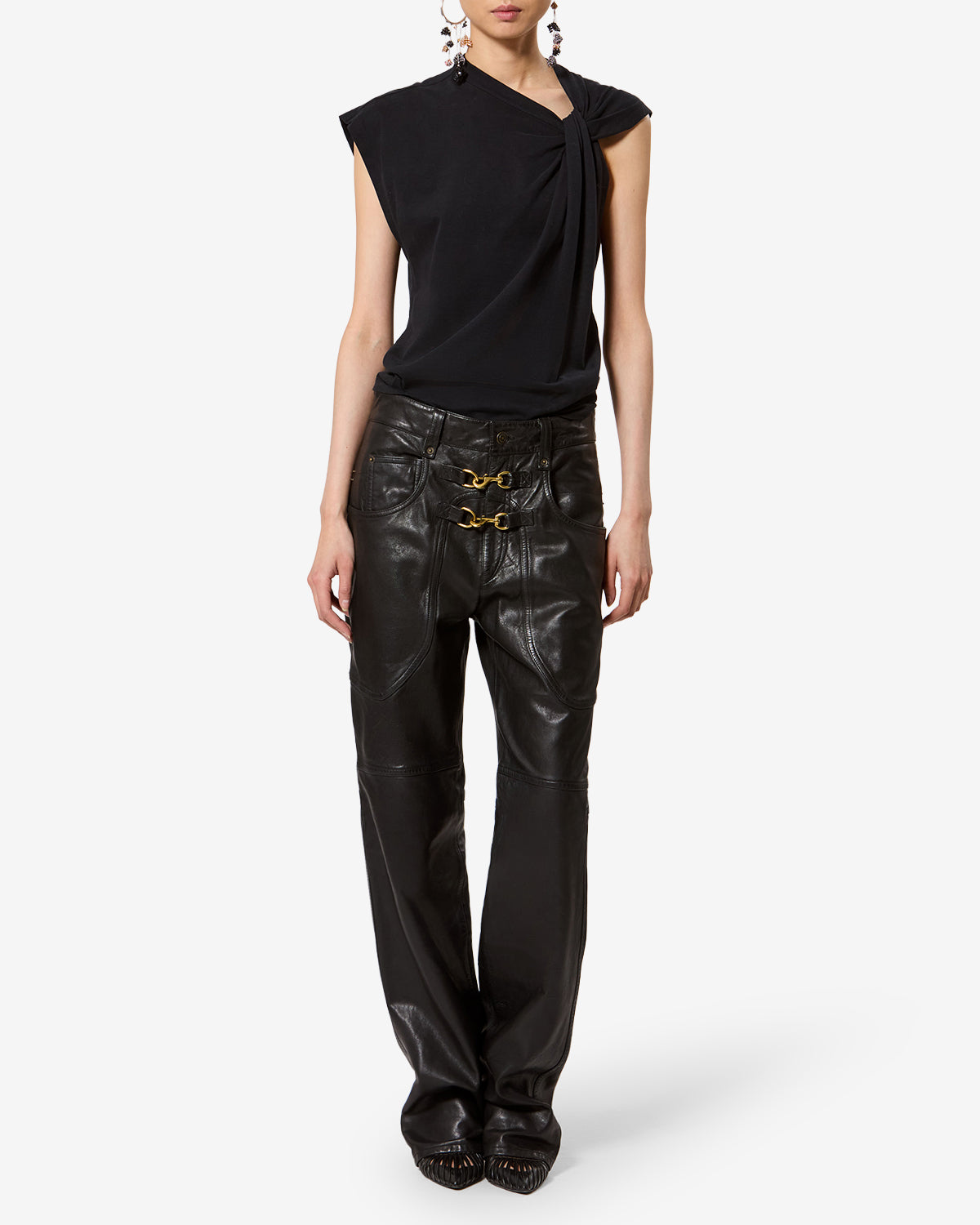 Isabel Marant Nayda t-shirt coton noir