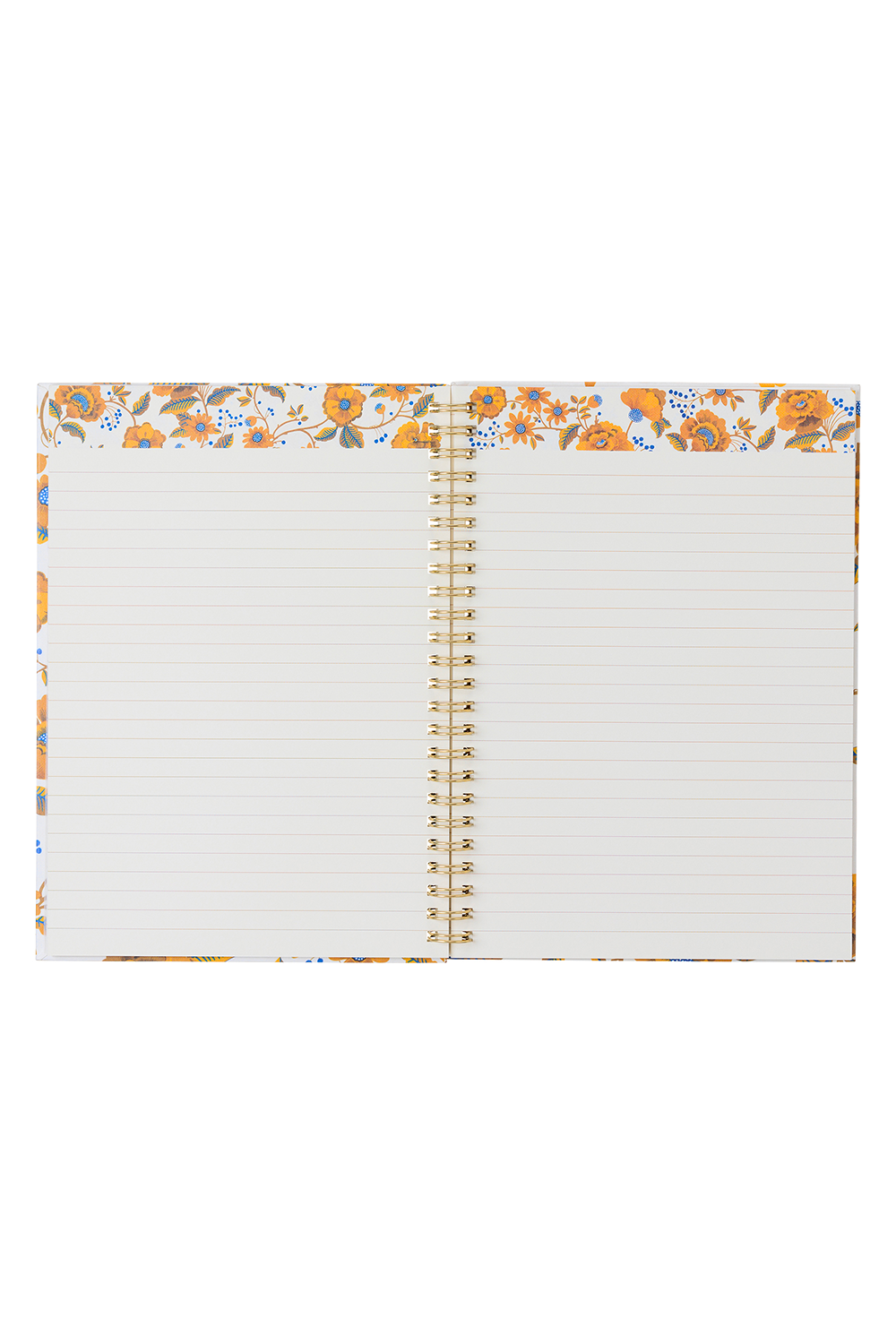 Paul & Joe Papeterie Carnet A5 motif fleurs jaunes carnet ivoire