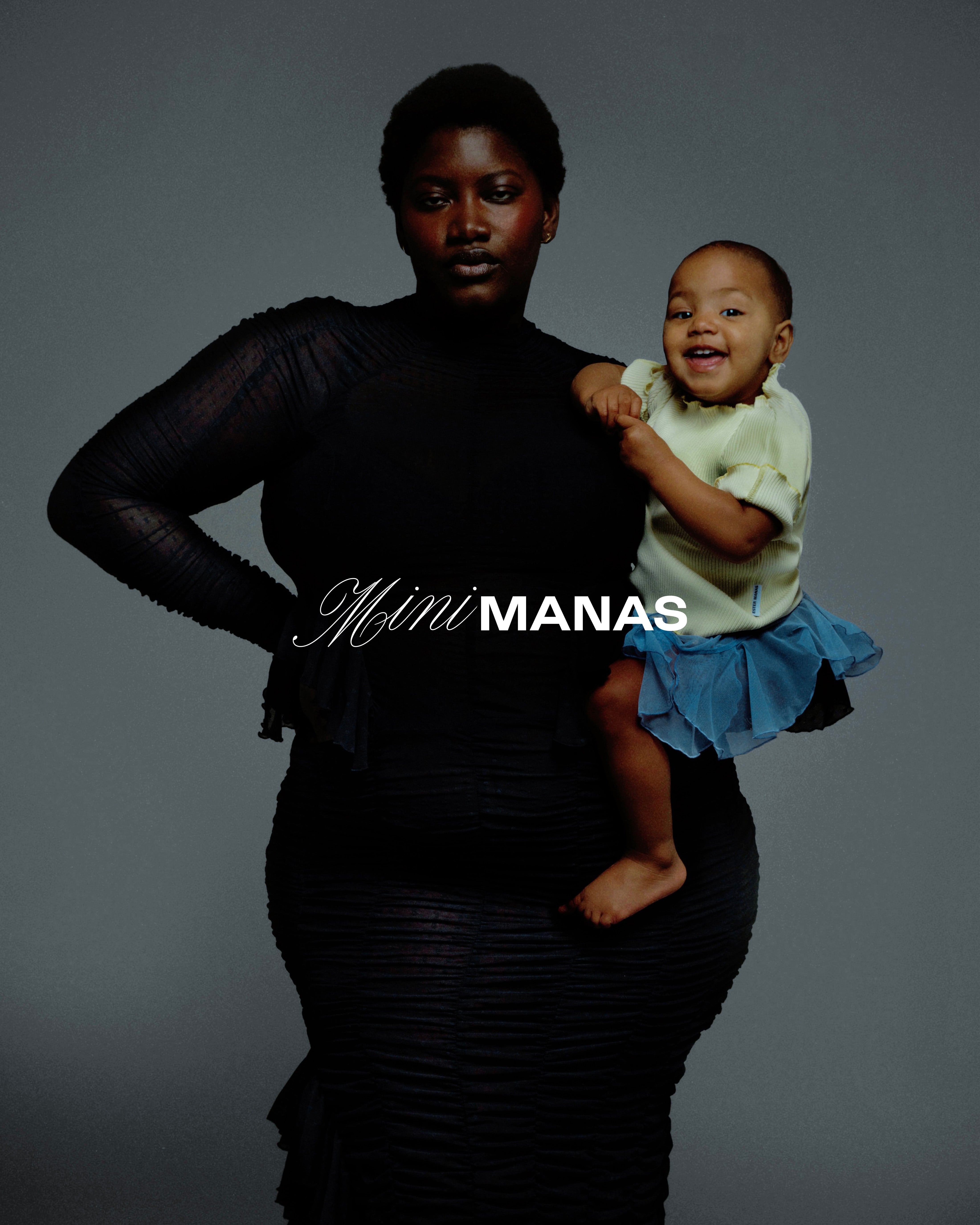 Ester Manas Signature robe pois noirs 34/44