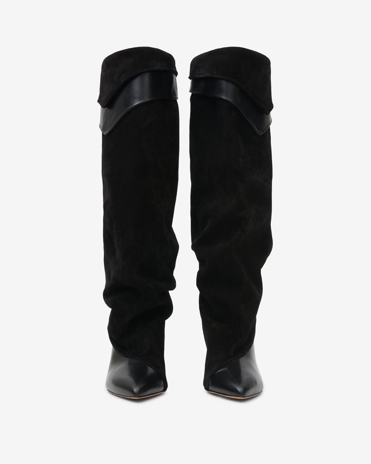 Isabel Marant Lezra BT0054FA-D3A01S bottes cuir noir talon 7,5cm