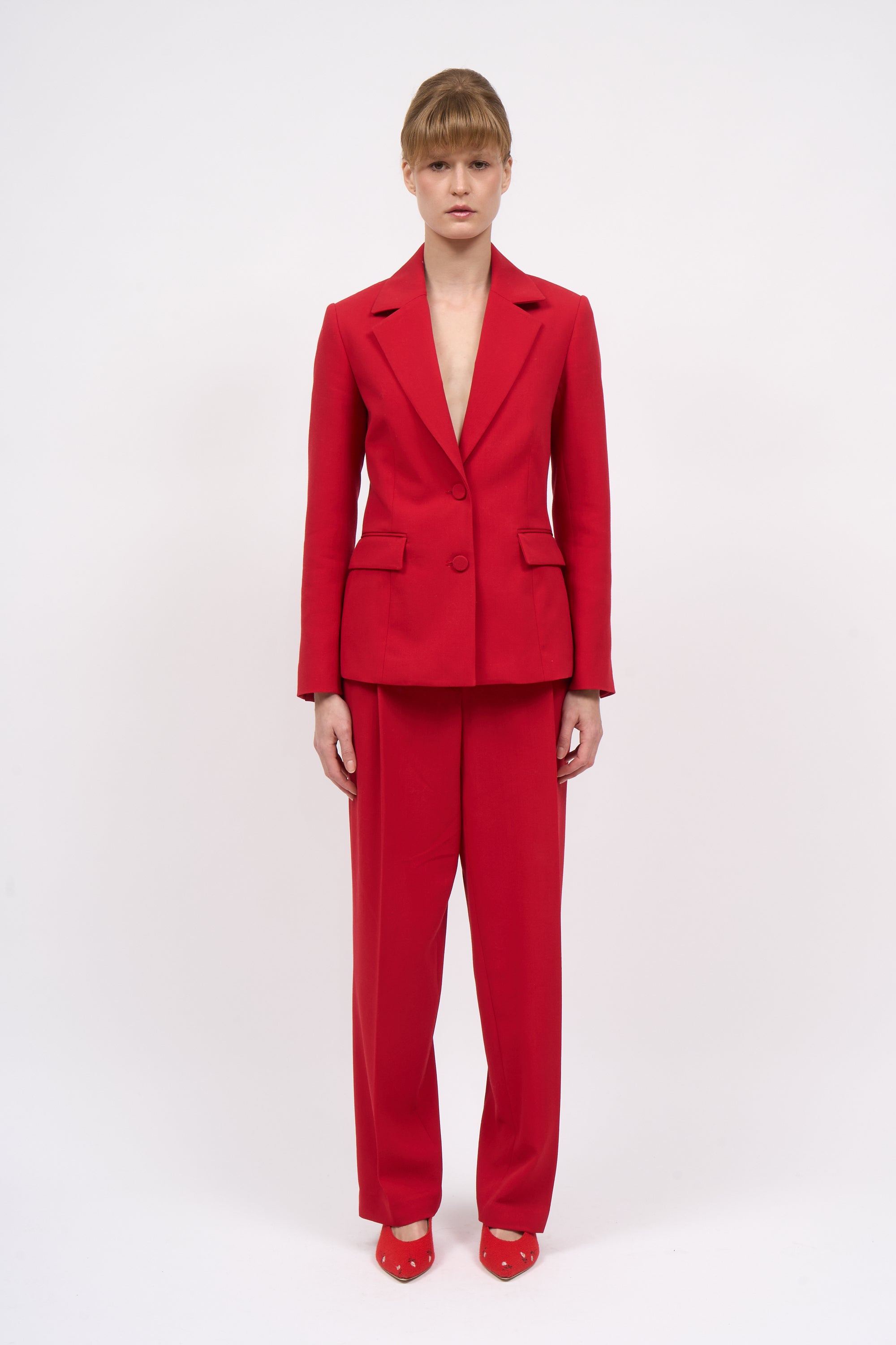 Paul & Joe Romy veste cintrée twill laine noir