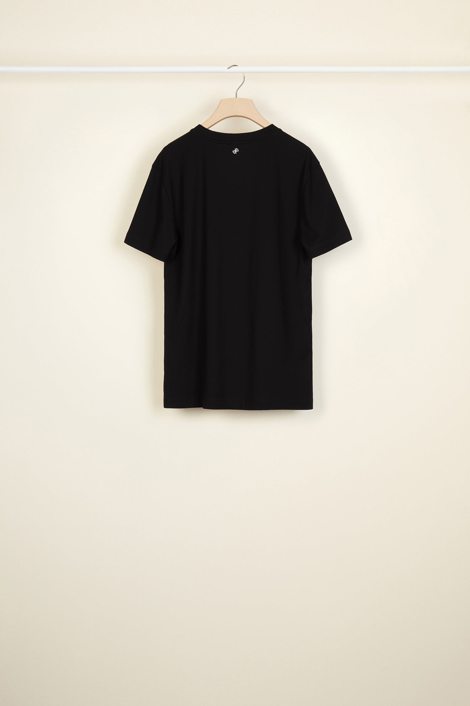 Patou JE002 t-shirt coton bio noir tautology