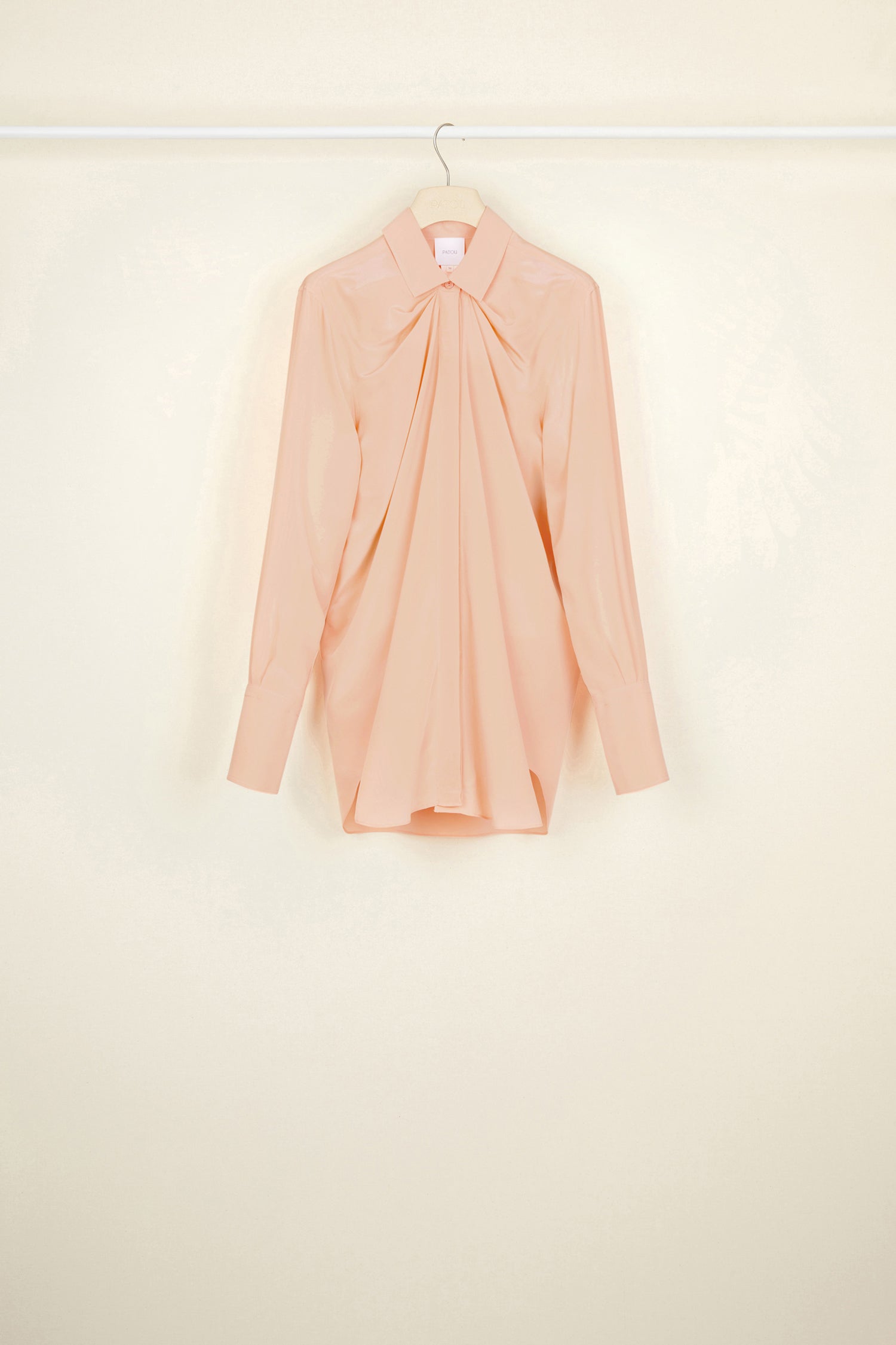 Patou Blouse BL003 Soie Corail Drapee 34-44