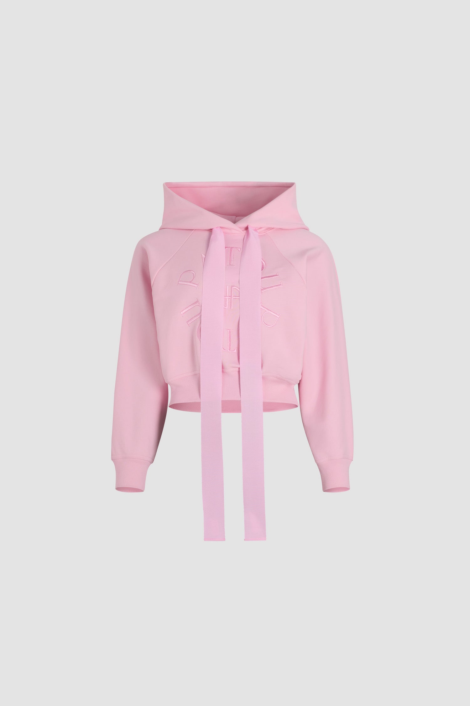 Patou JE069 hoodie coton bio rose primrose M
