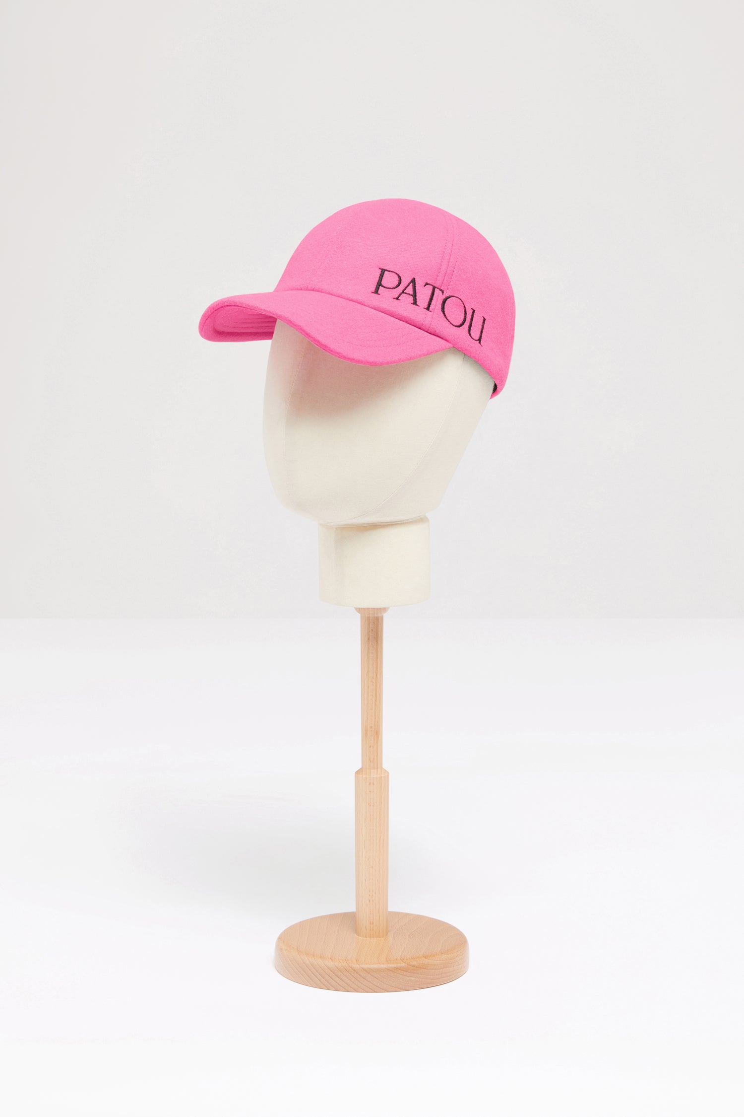 Patou AC040 casquette feutre brodée rose Darling XS-M