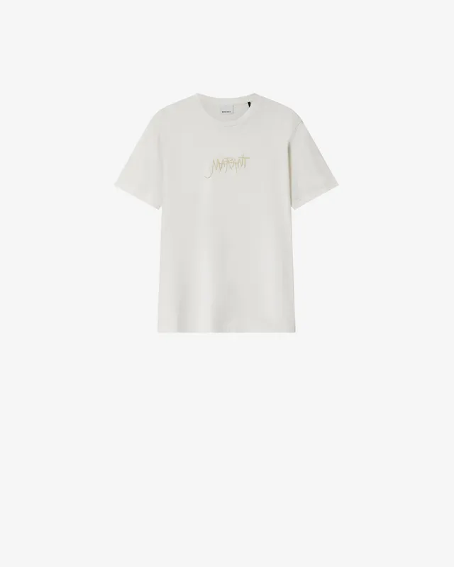 Isabel Marant Honoré TS0052HC t-shirt off blanc logo
