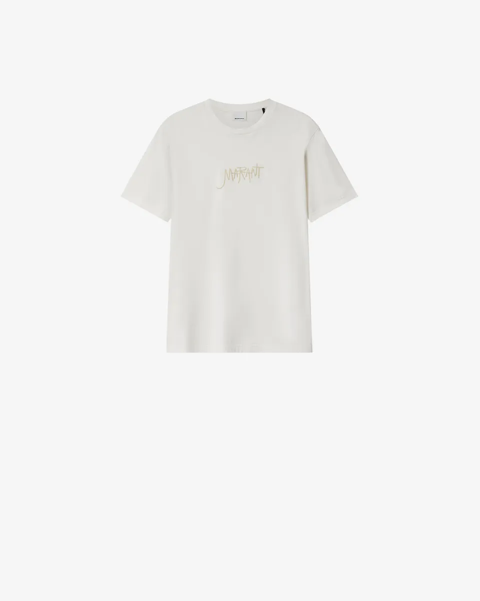 Isabel Marant Honoré TS0052HC t-shirt off blanc logo