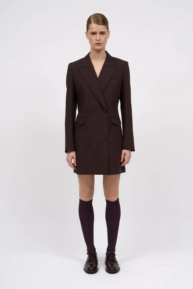 Paul & Joe Kasia veste-robe laine taille 36 double boutonnage