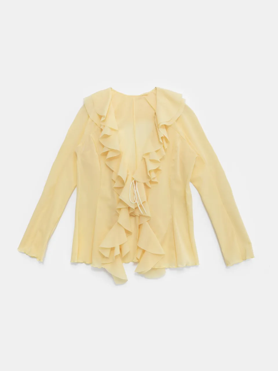 Ester Manas Tops Mimosa Ruffled Bolero boléro Mimosa