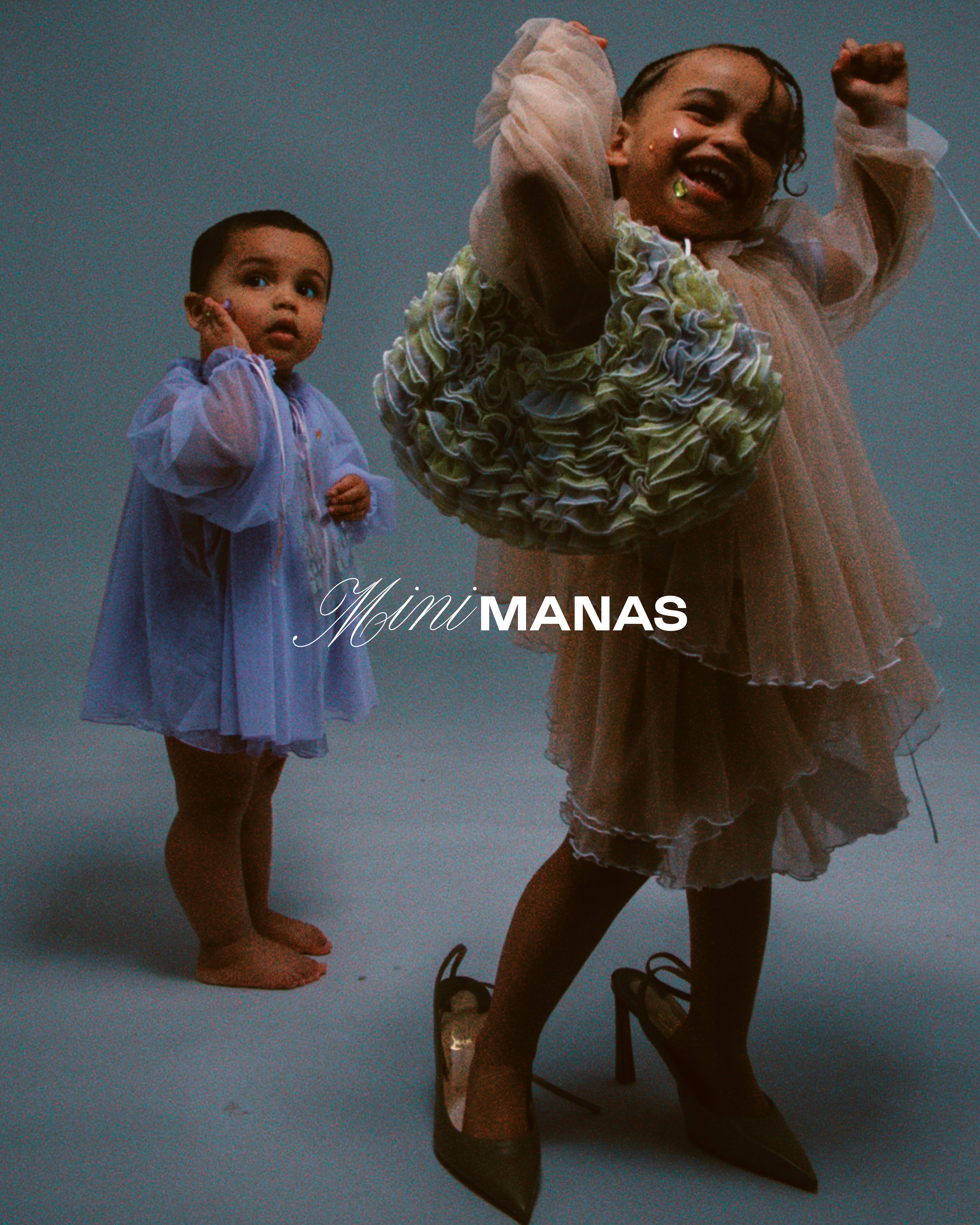 Ester Manas Mini Manas Lilac Maxi blouse bébé Lavande
