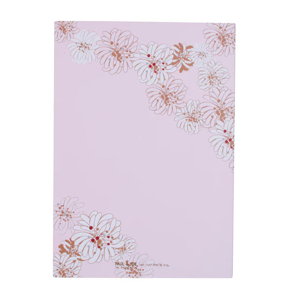 Paul & Joe Papeterie Carnet A5 chrysanthème rose ligné