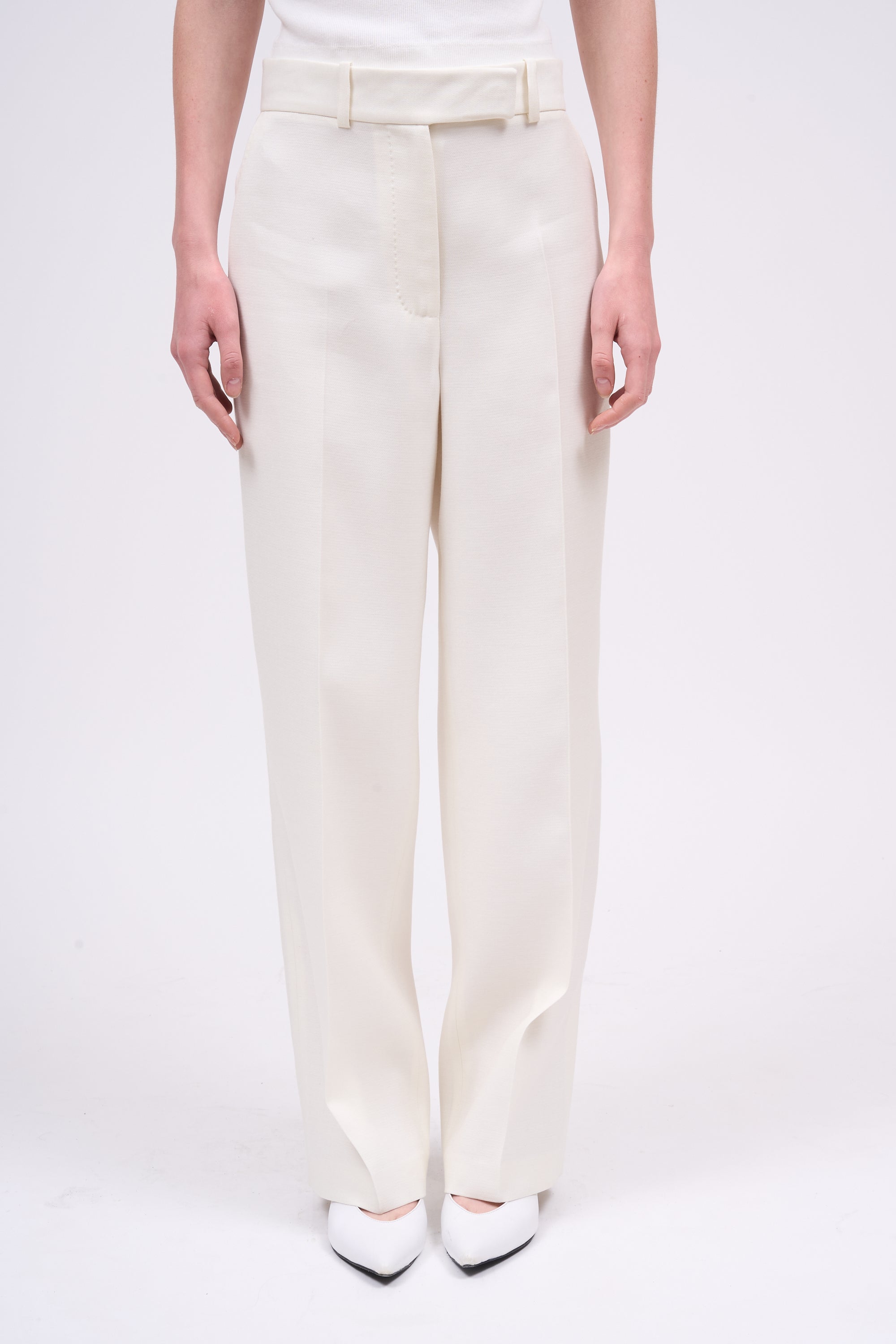 Paul & Joe Tailoring pantalon Lenny noir 36 laine et soie
