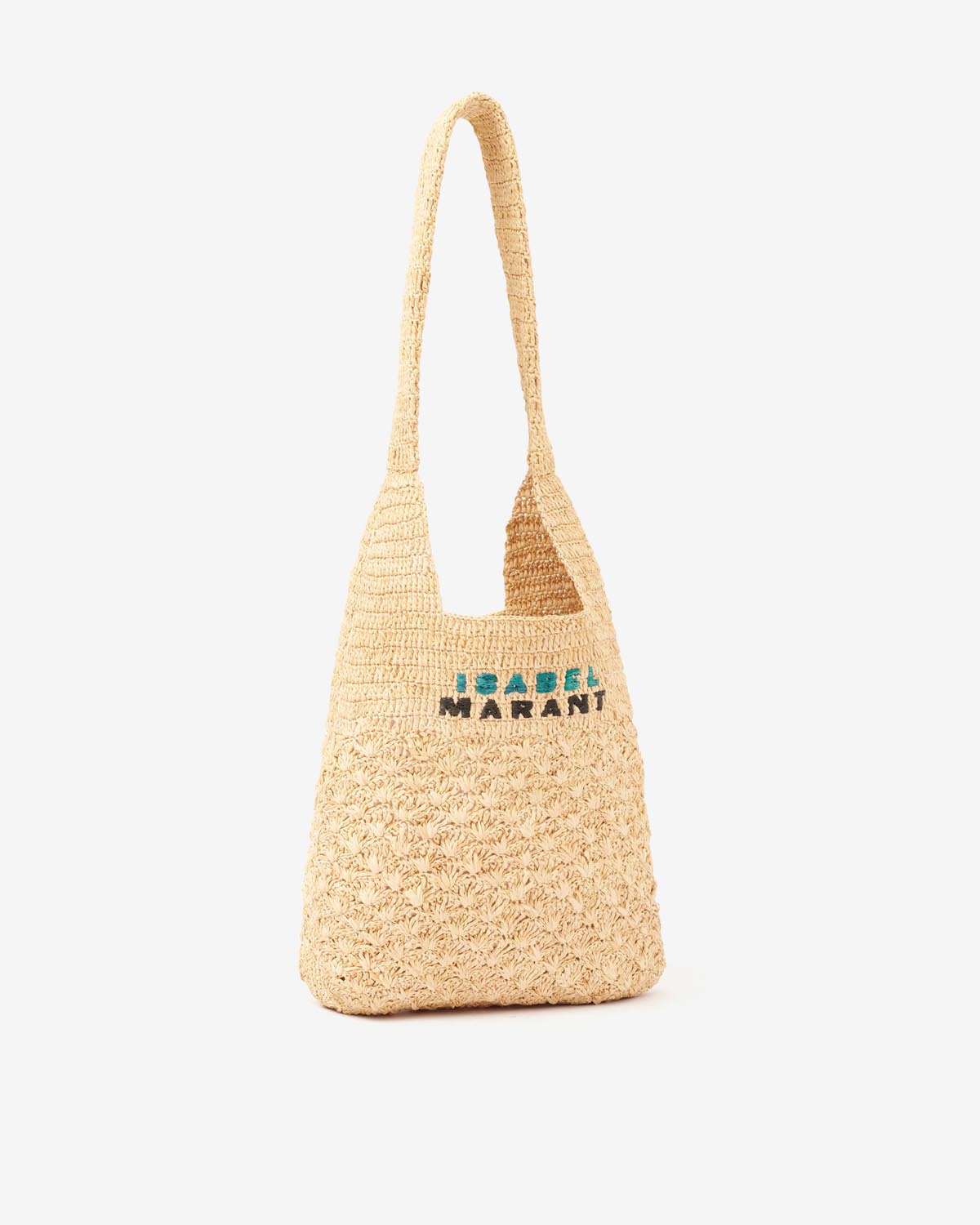 Isabel Marant Praia Small sac raphia naturel 29x31 cm