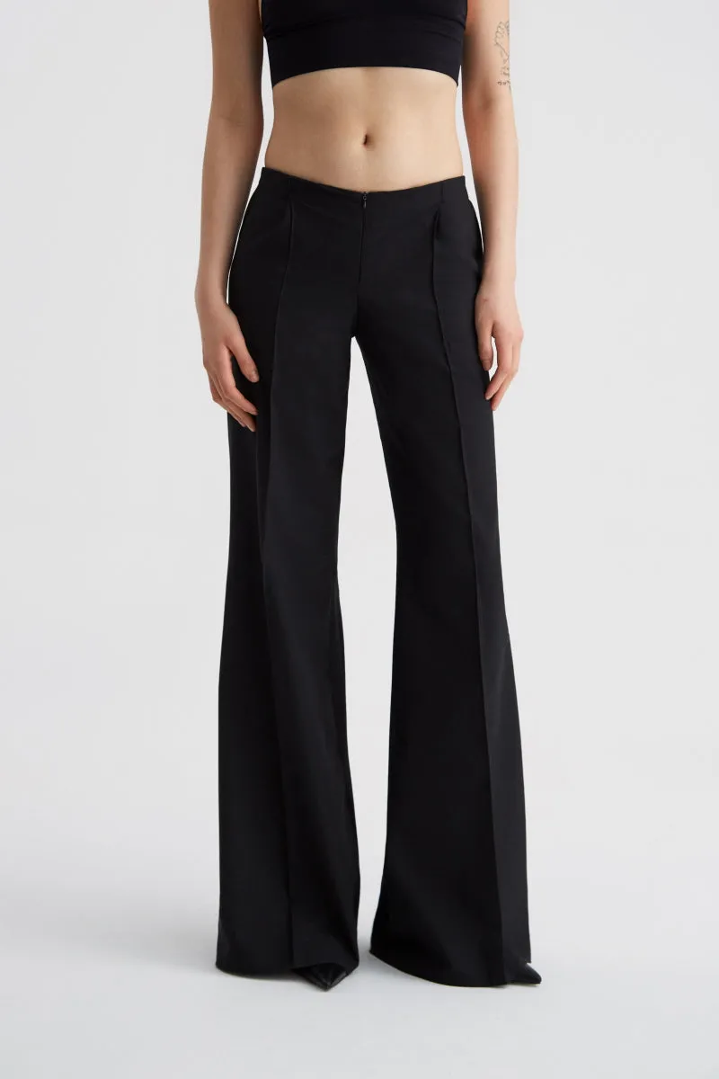 ATU Body Couture Trousers pantalon large Scout laine taille basse