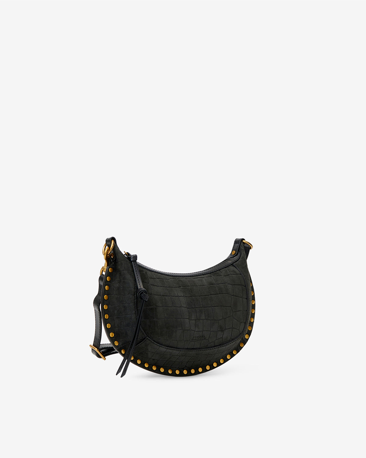 Isabel Marant Oskan Moon PP0003FA sac cuir noir croco