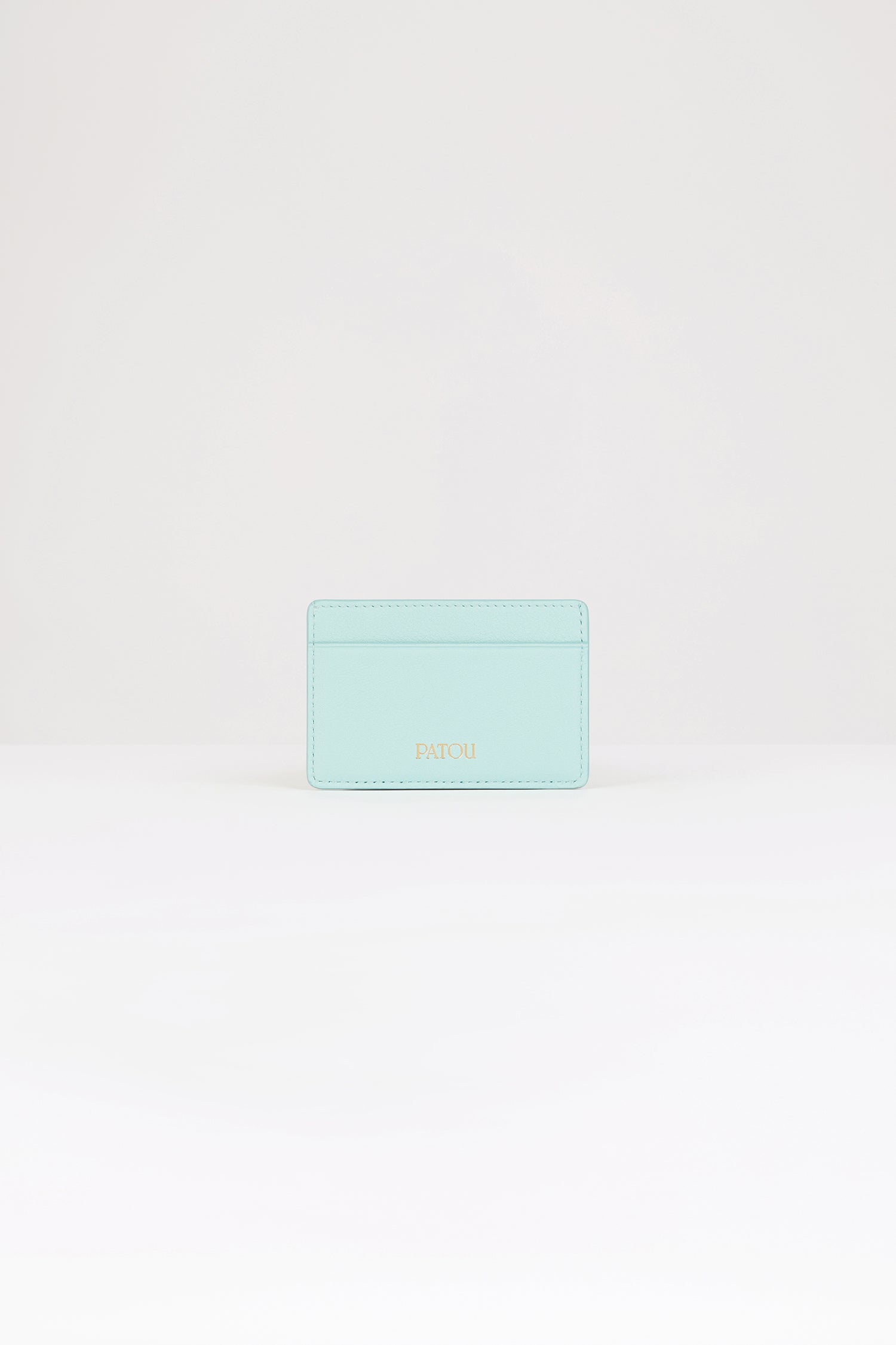 Patou SL001 porte-cartes cuir vert menthe TU