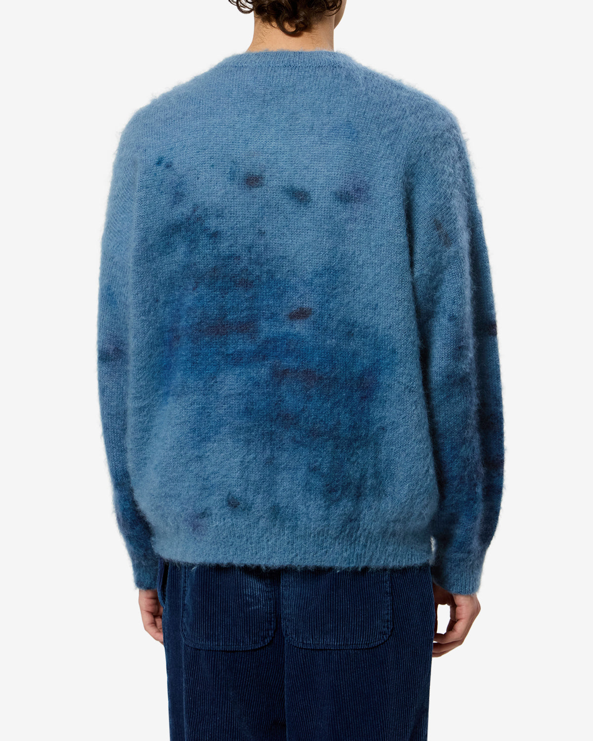 Isabel Marant Ayden PU0995HA pull mohair bleu indigo