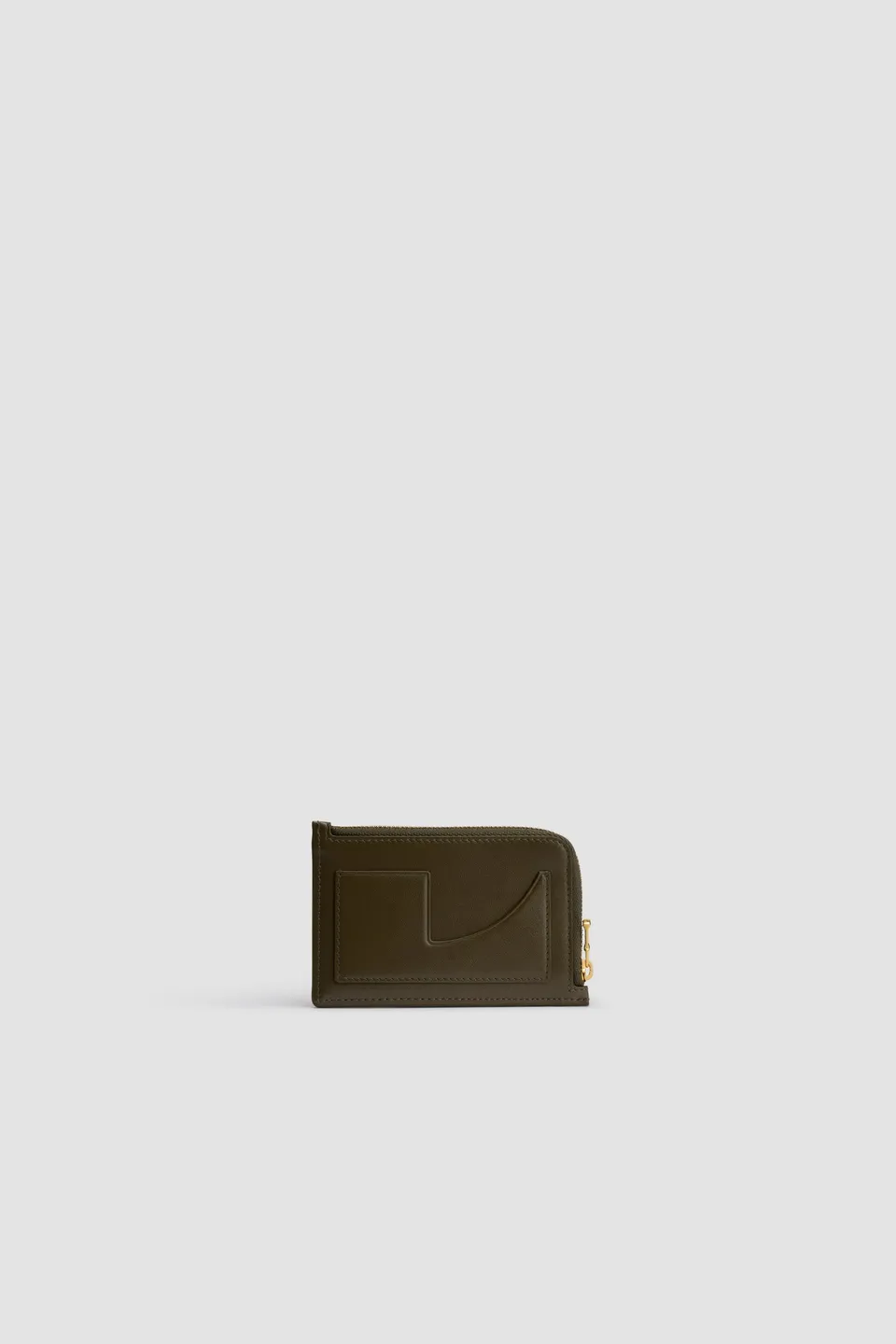 Patou SL0055002752W porte-cartes cuir vert mousse