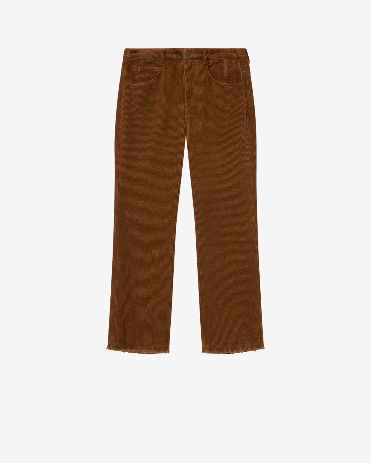 Isabel Marant Ruthie pantalon velours caramel droit 7/8