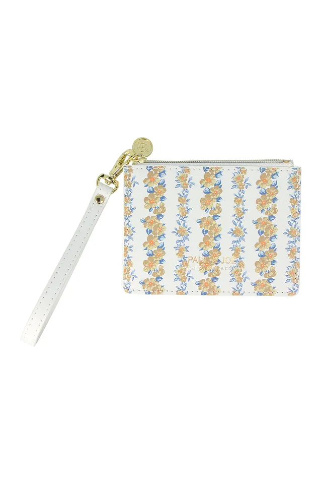 Paul & Joe Petite maroquinerie porte-cartes floral beige TU