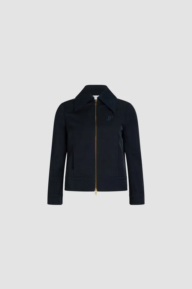 Patou OU036 veste nylon recyclé bleu marine 34-44