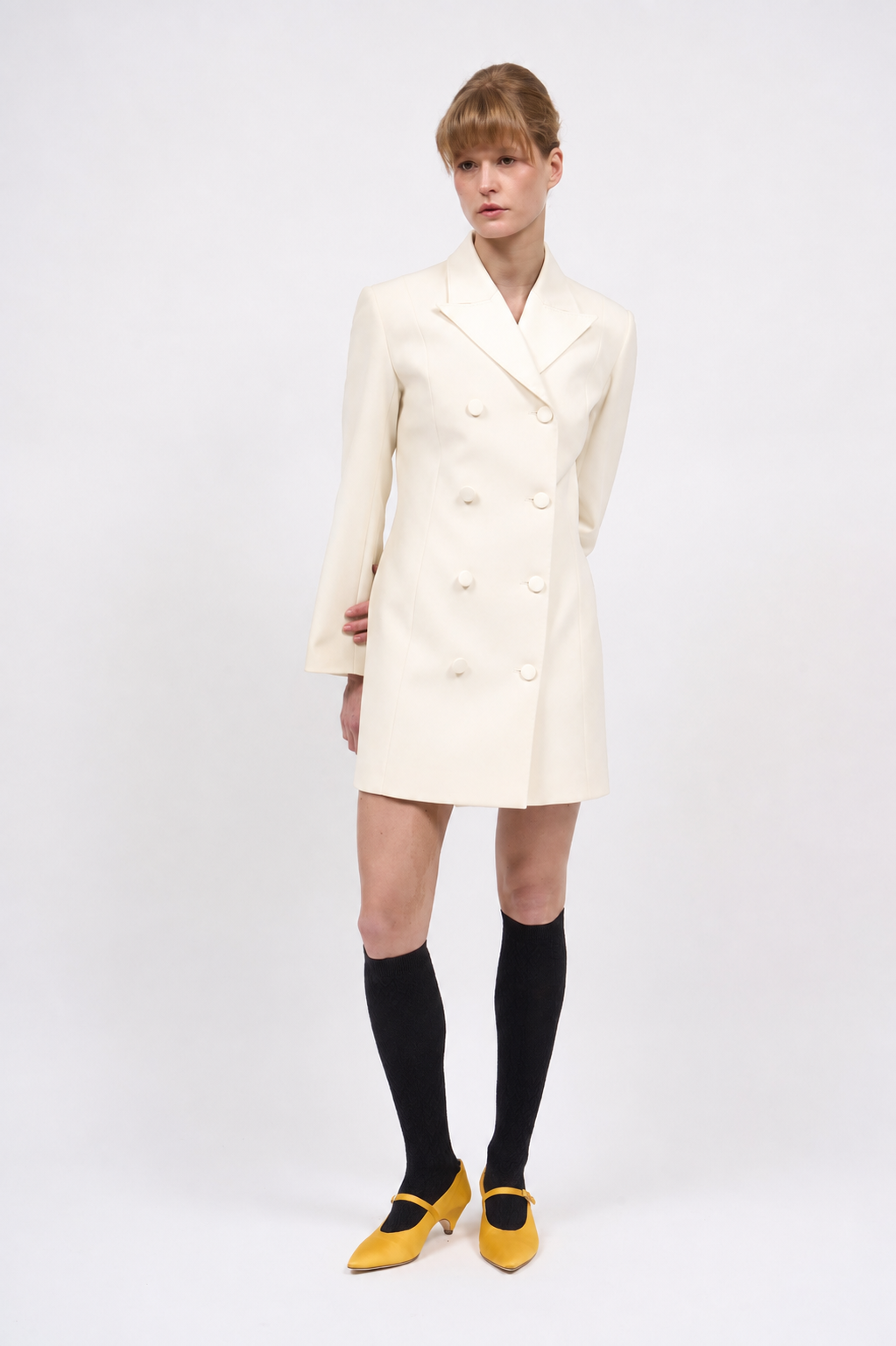 Paul & Joe Karmen robe-veste twill laine cintrée