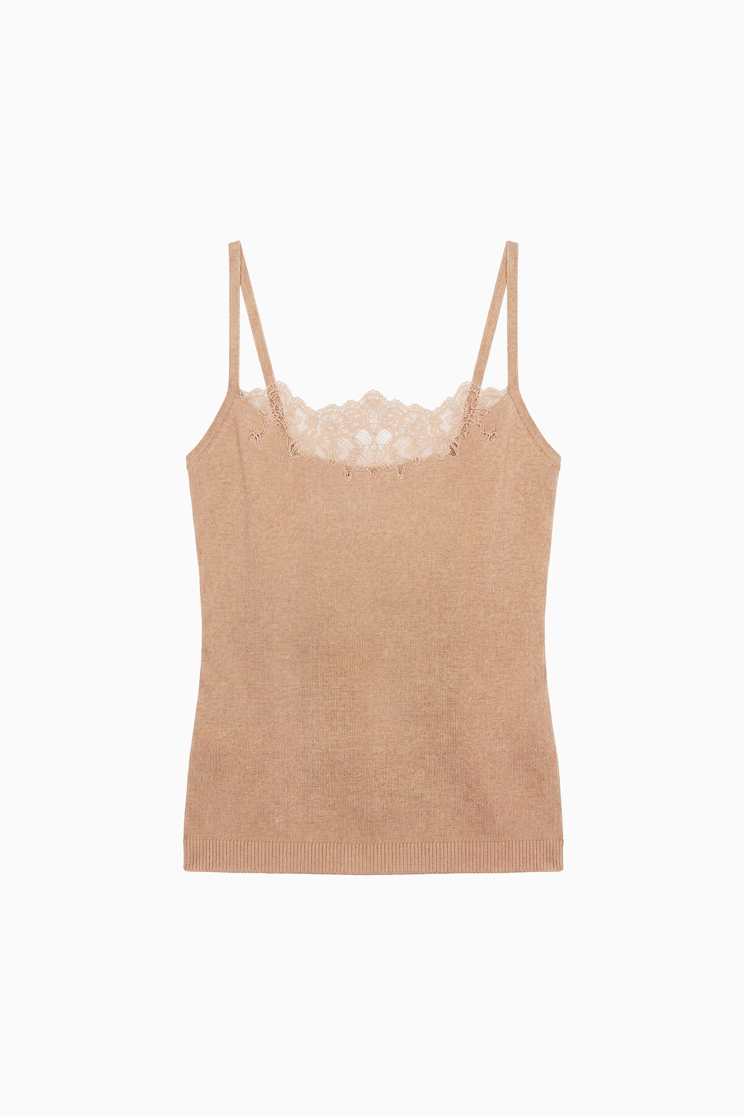 Ulla Johnson Elena FA260770 caraco Almond dentelle merinos