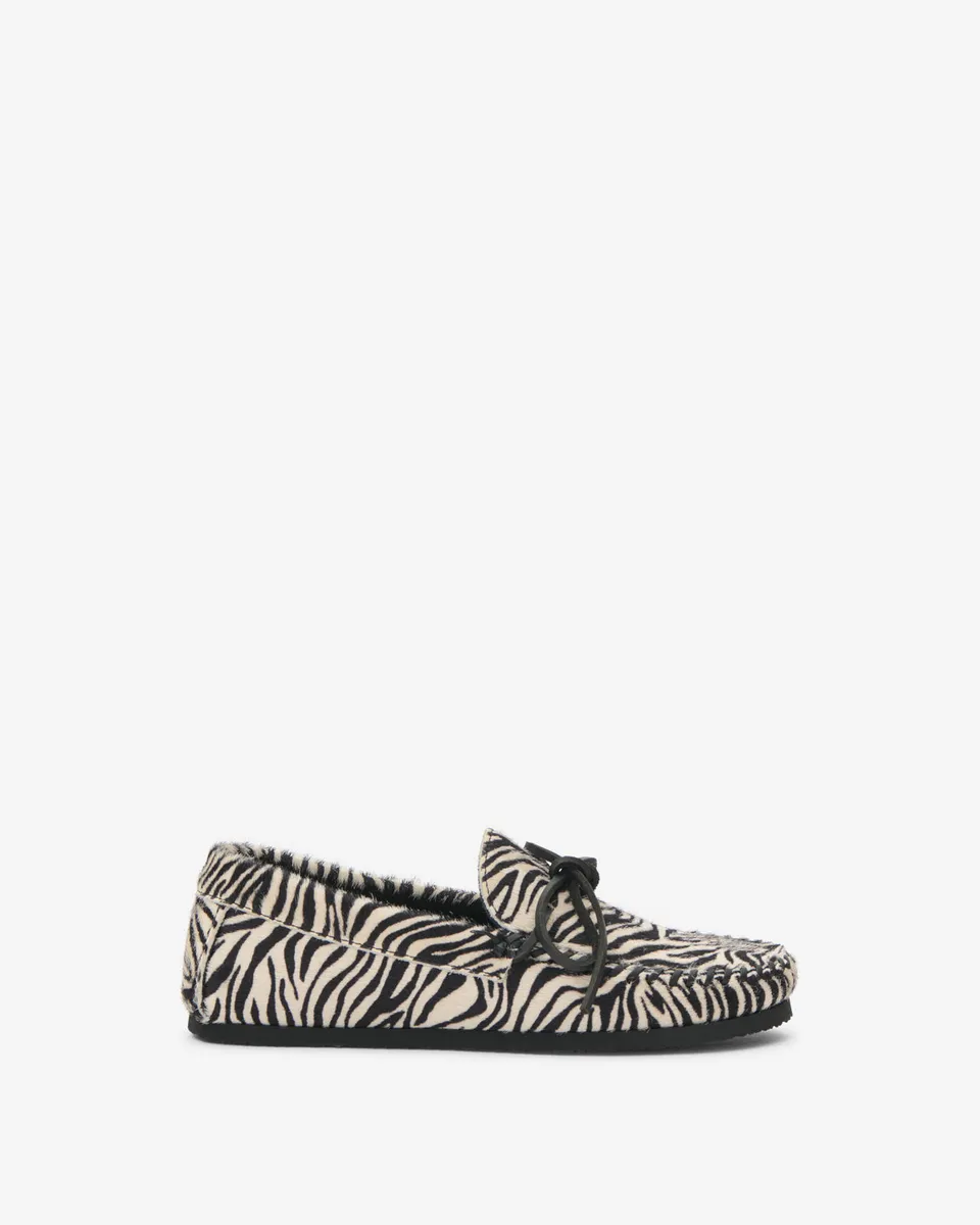 Isabel Marant Fitza mocassins cuir zèbre pointure 35-41