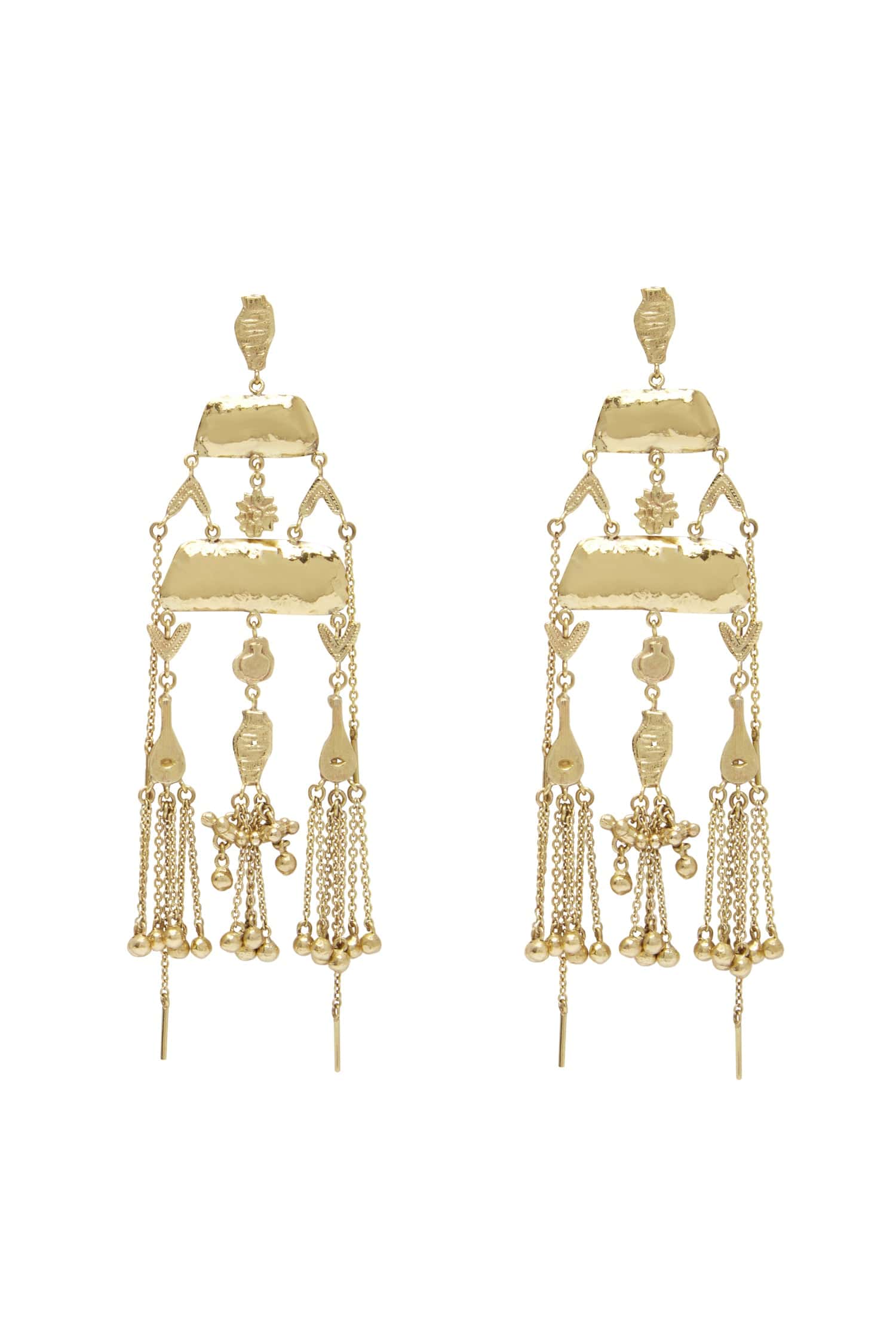 Alemäis Le Jardin boucles pendantes perle fleur