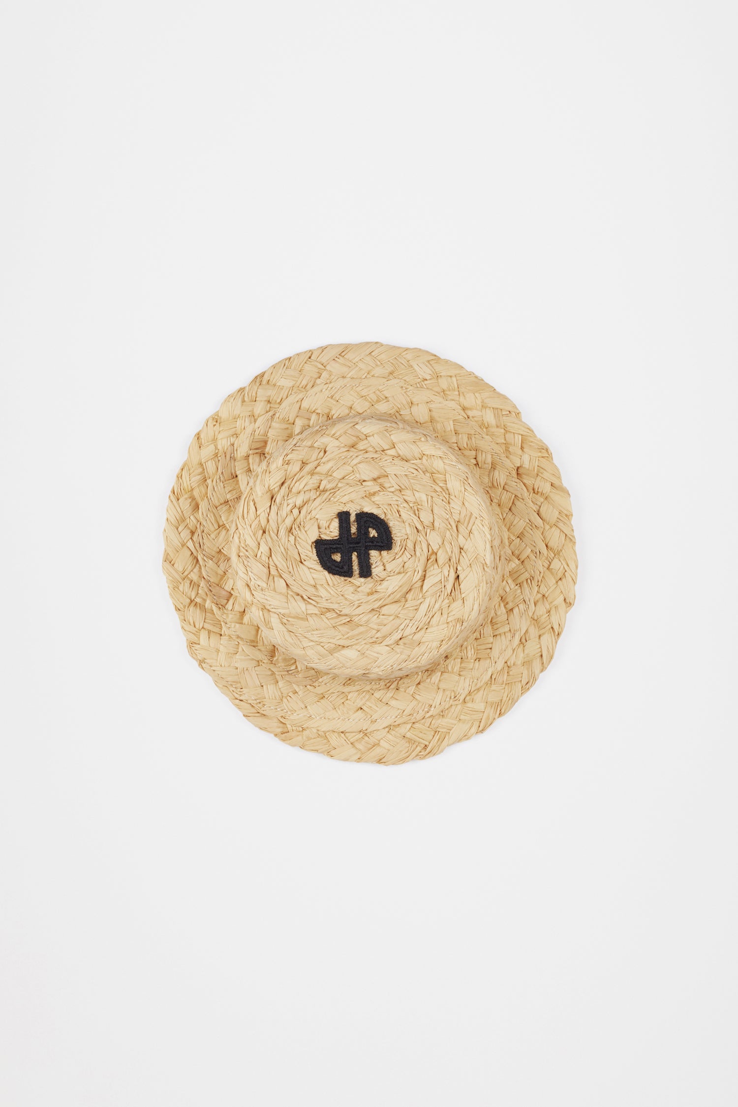 Patou Mini JP P23AC0430140102V canotier raffia vanilla TU