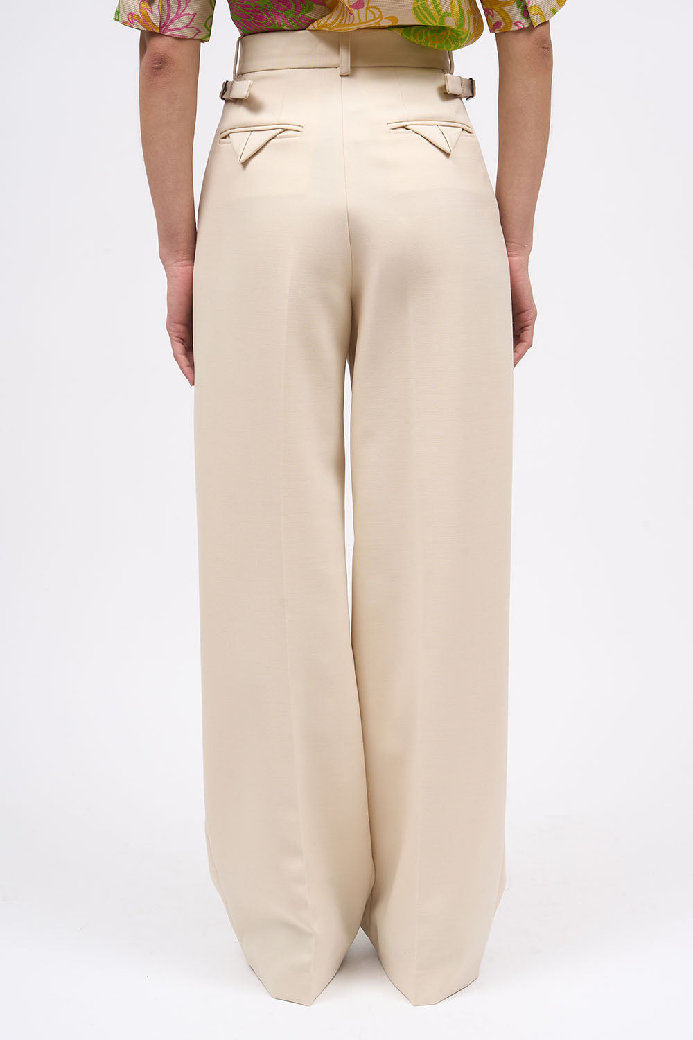 Paul & Joe Tailoring pantalon droit Raynald laine ébène 36
