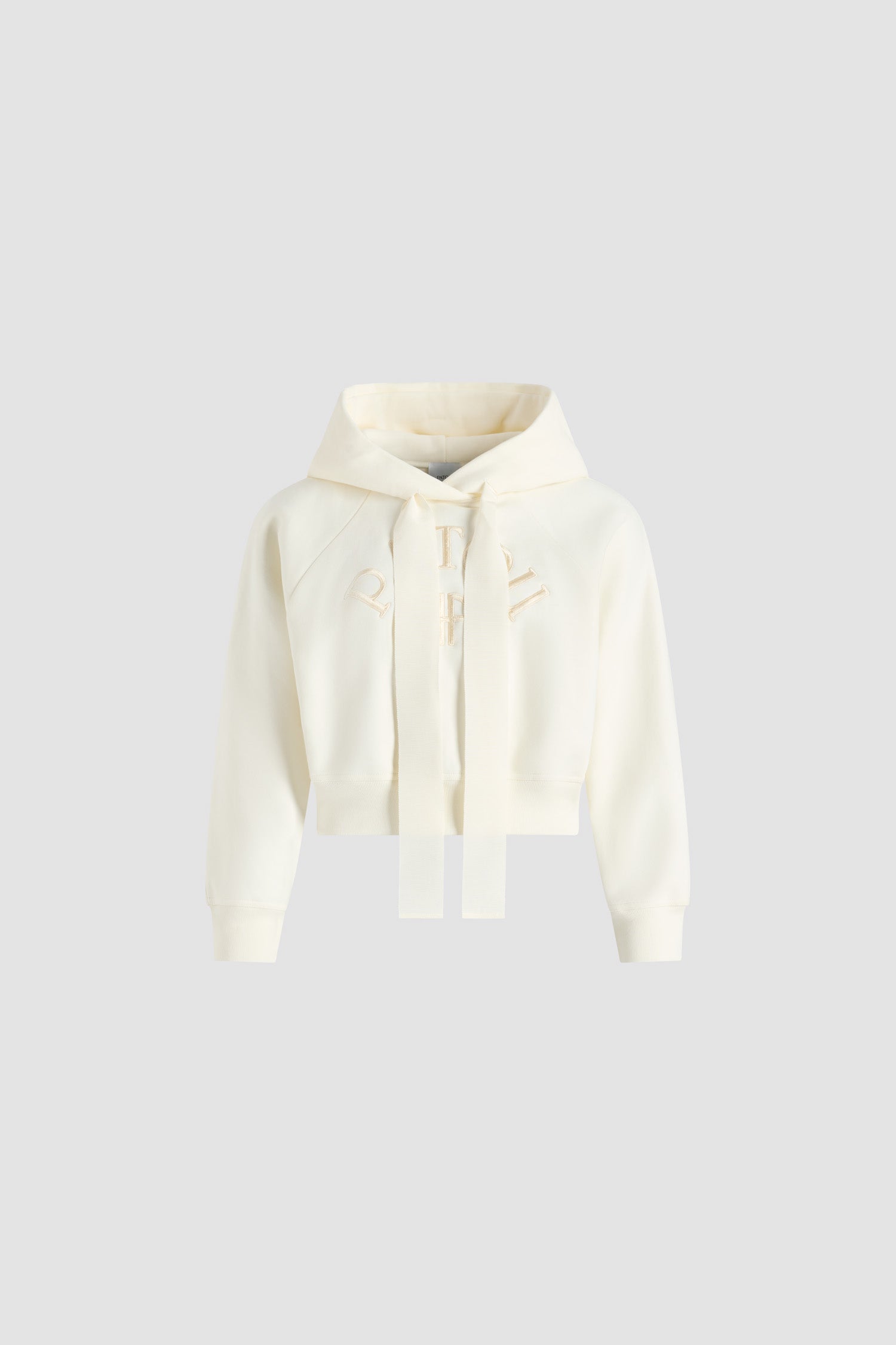 Patou JE192 hoodie coton bio blanc Snowberry XS