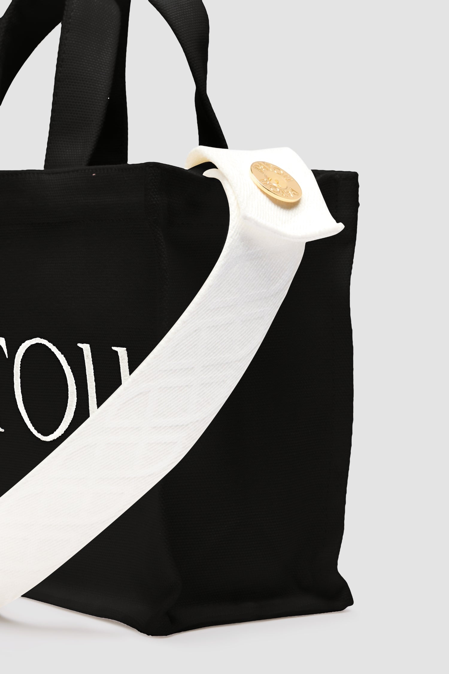 Patou Bags tote small AC044 toile coton noire TU