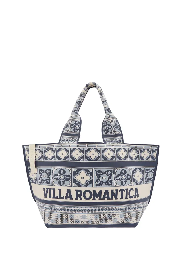 Alemais Villa Romantica Jacquard Maxi Tote cabas