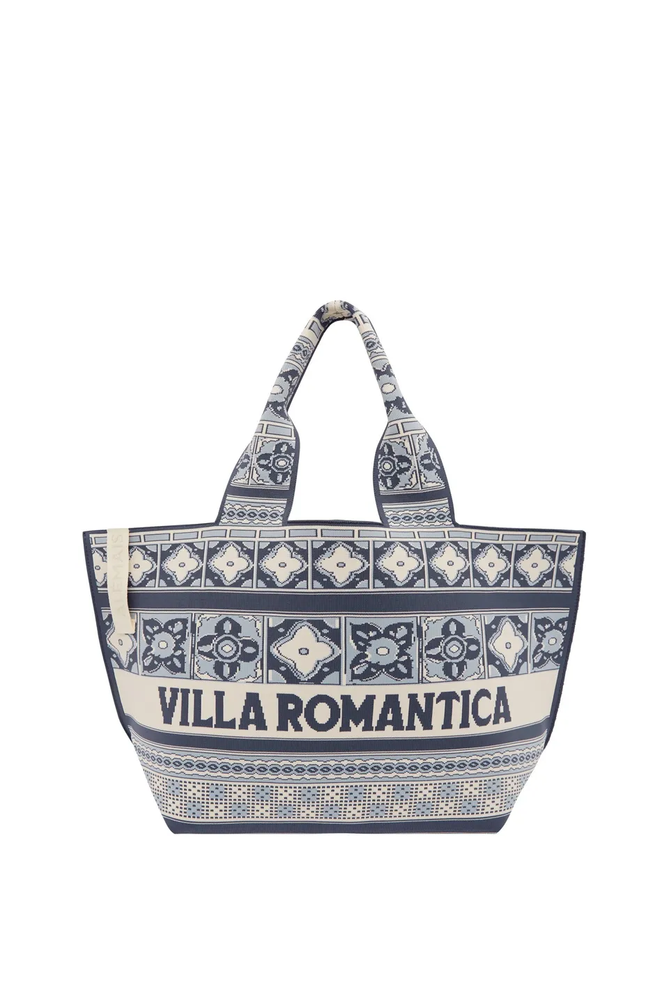 Alemais Villa Romantica Jacquard Maxi Tote cabas