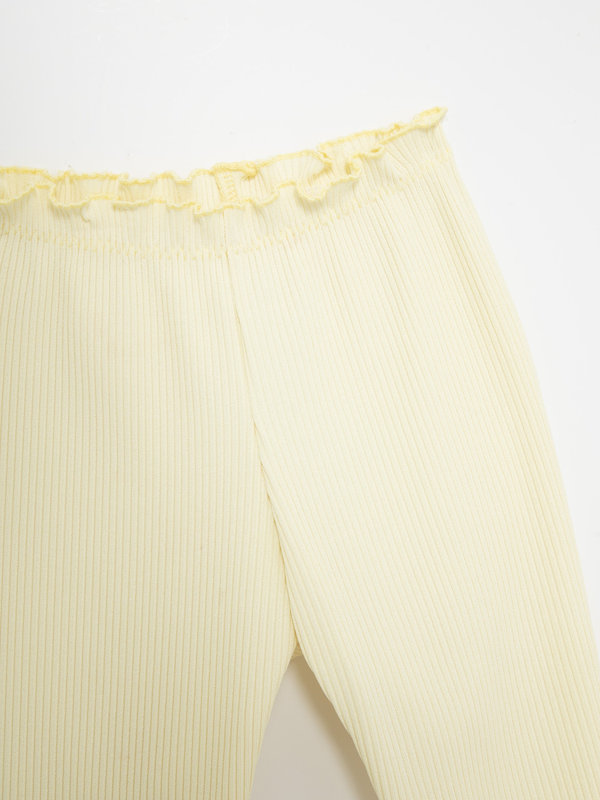 Ester Manas Mini Manas legging bébé jaune 95% coton